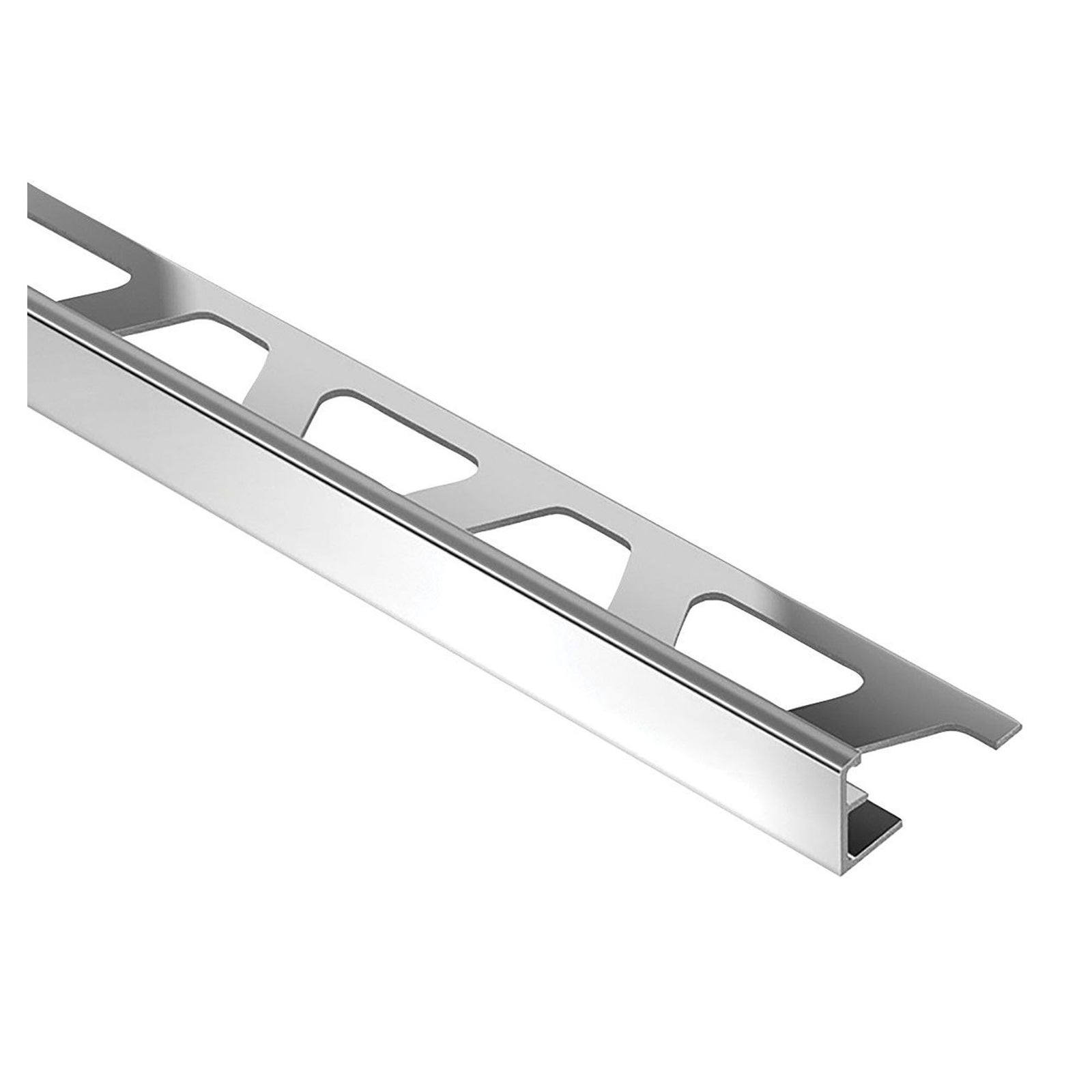 Moulure profilée de finition extérieure chrome poli, 3/8''