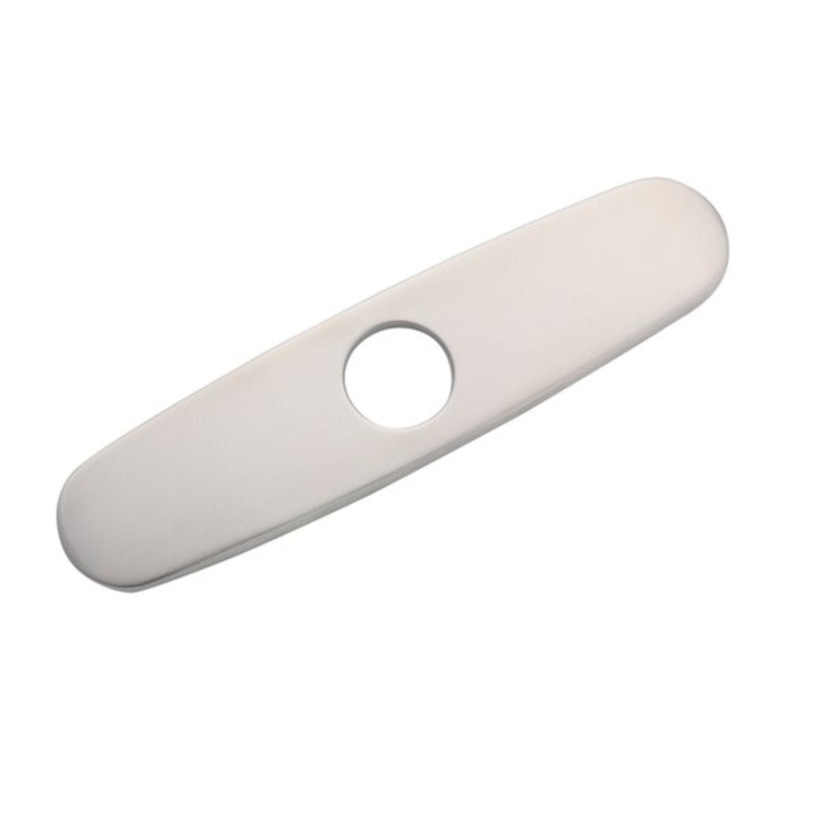 Plaque pour robinet de cuisine, chrome, 8c
