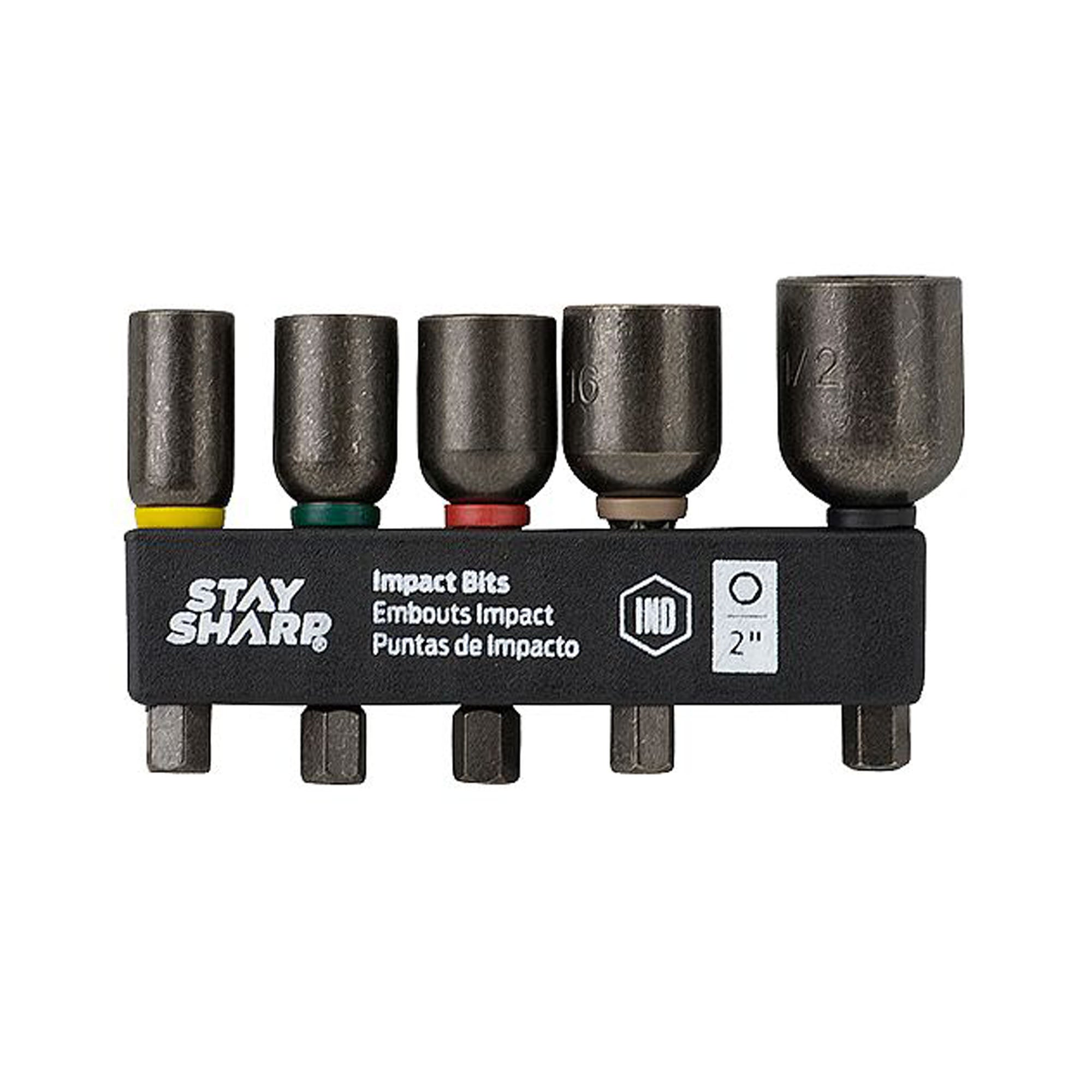 Cartouche de douilles 2" assorties Impact (5 morceaux) 