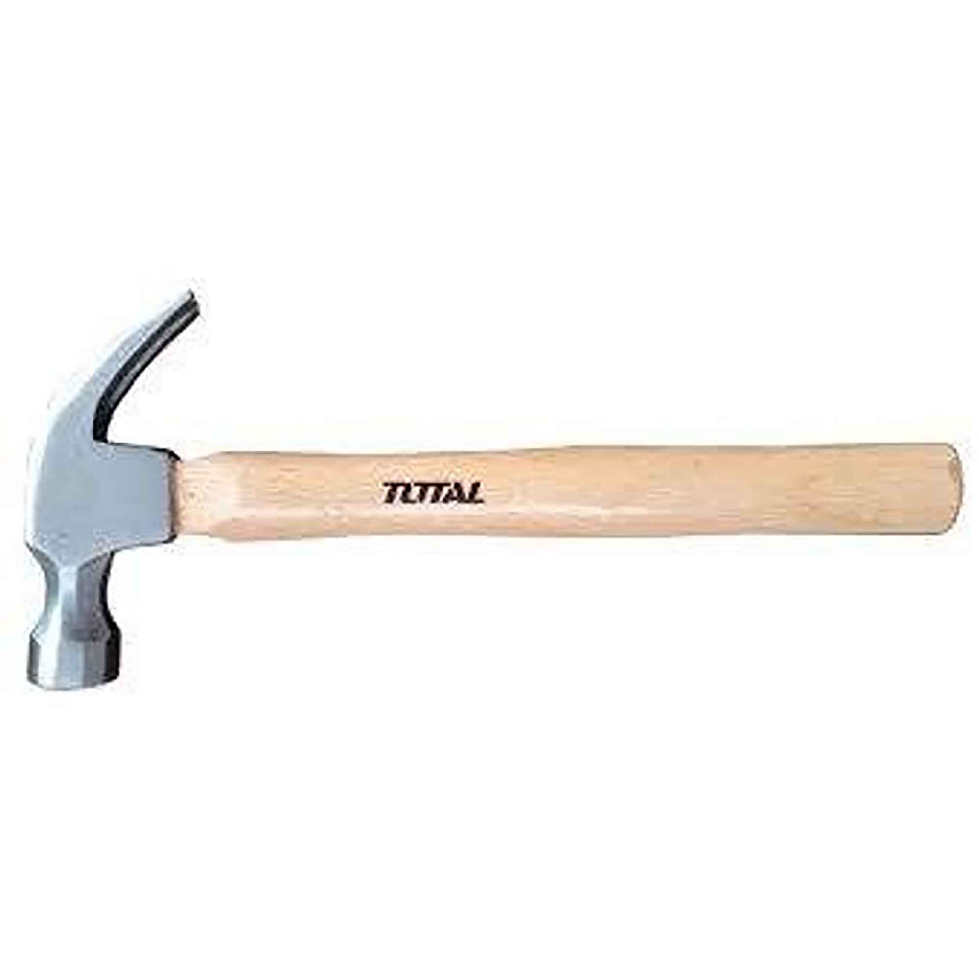 Marteau panne fendue, manche en bois, 16 oz