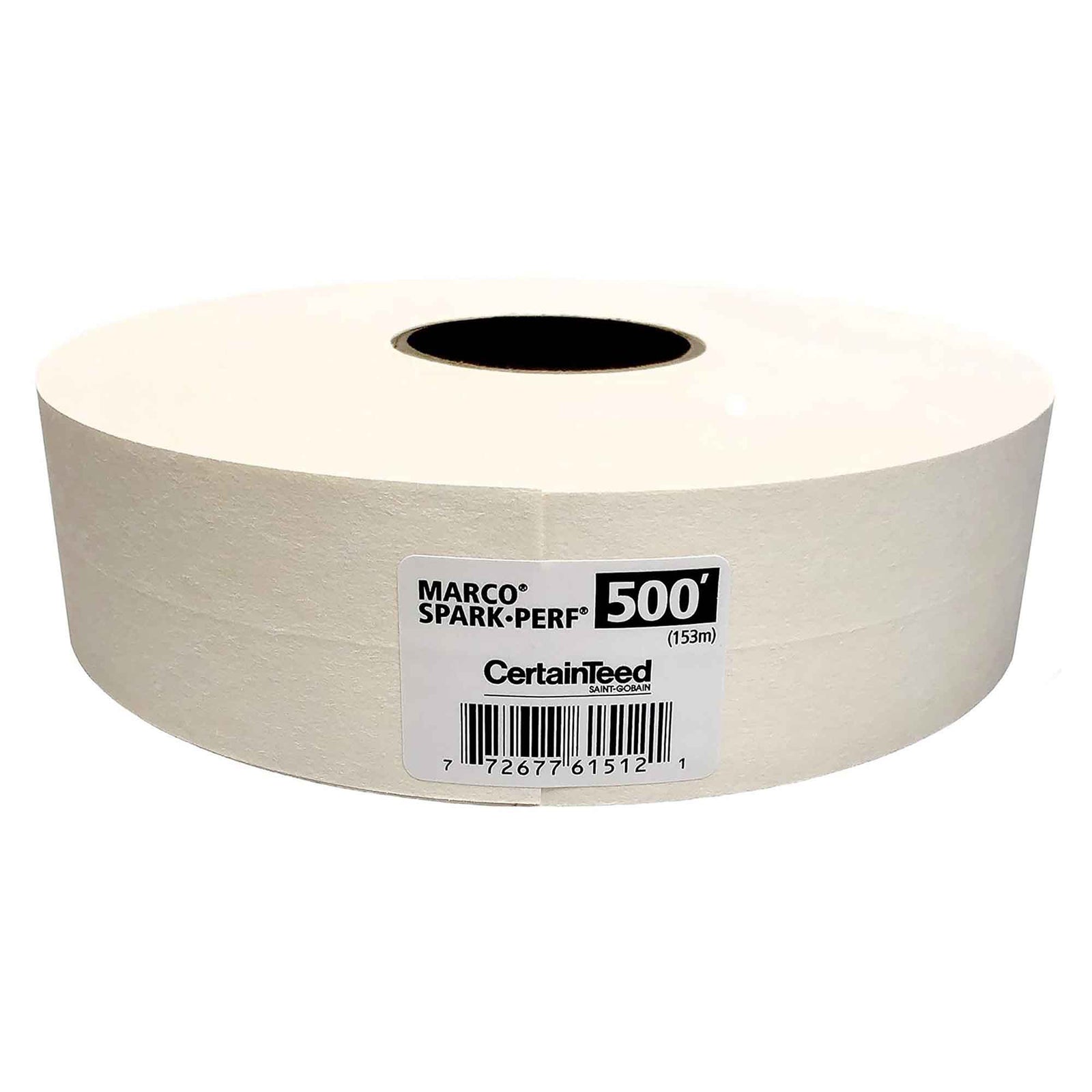 Ruban de papier perforé à jointoyer pour cloisons sèches Marco Spark-Perf, 2-1/16'' x 500' 