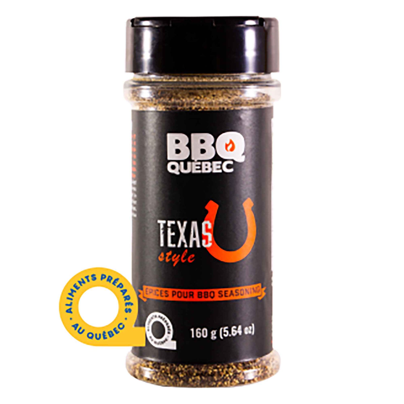 Épices Texas style BBQ Québec, 160 g