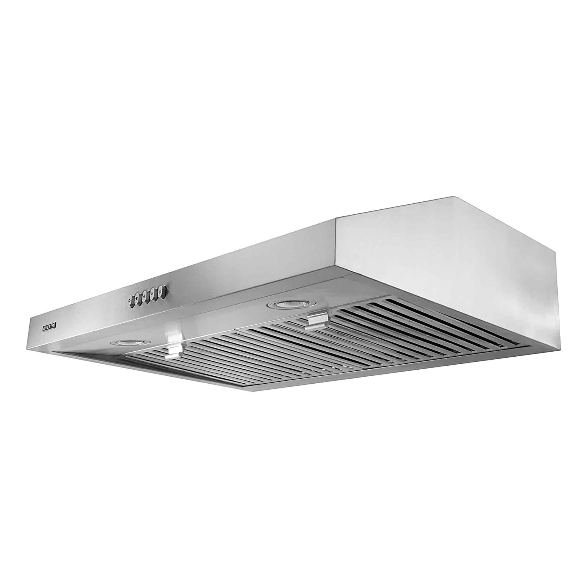 Hotte de cuisine en acier inoxydable 30'', 3 vitesses, 250 CFM