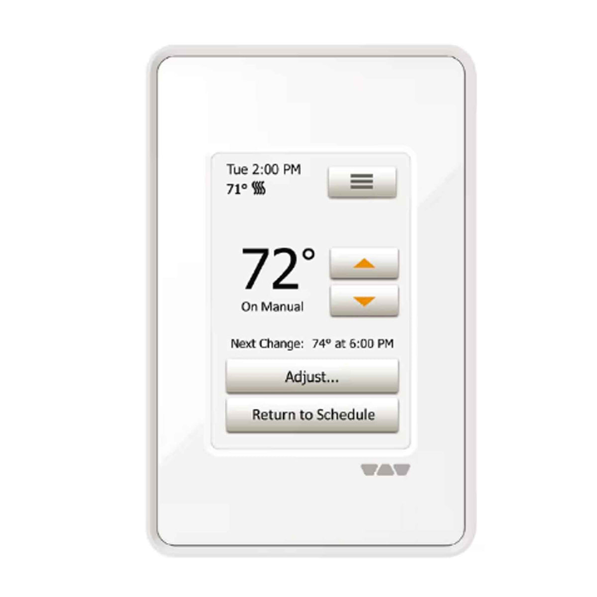 Thermostat programmable avec capteur thermique