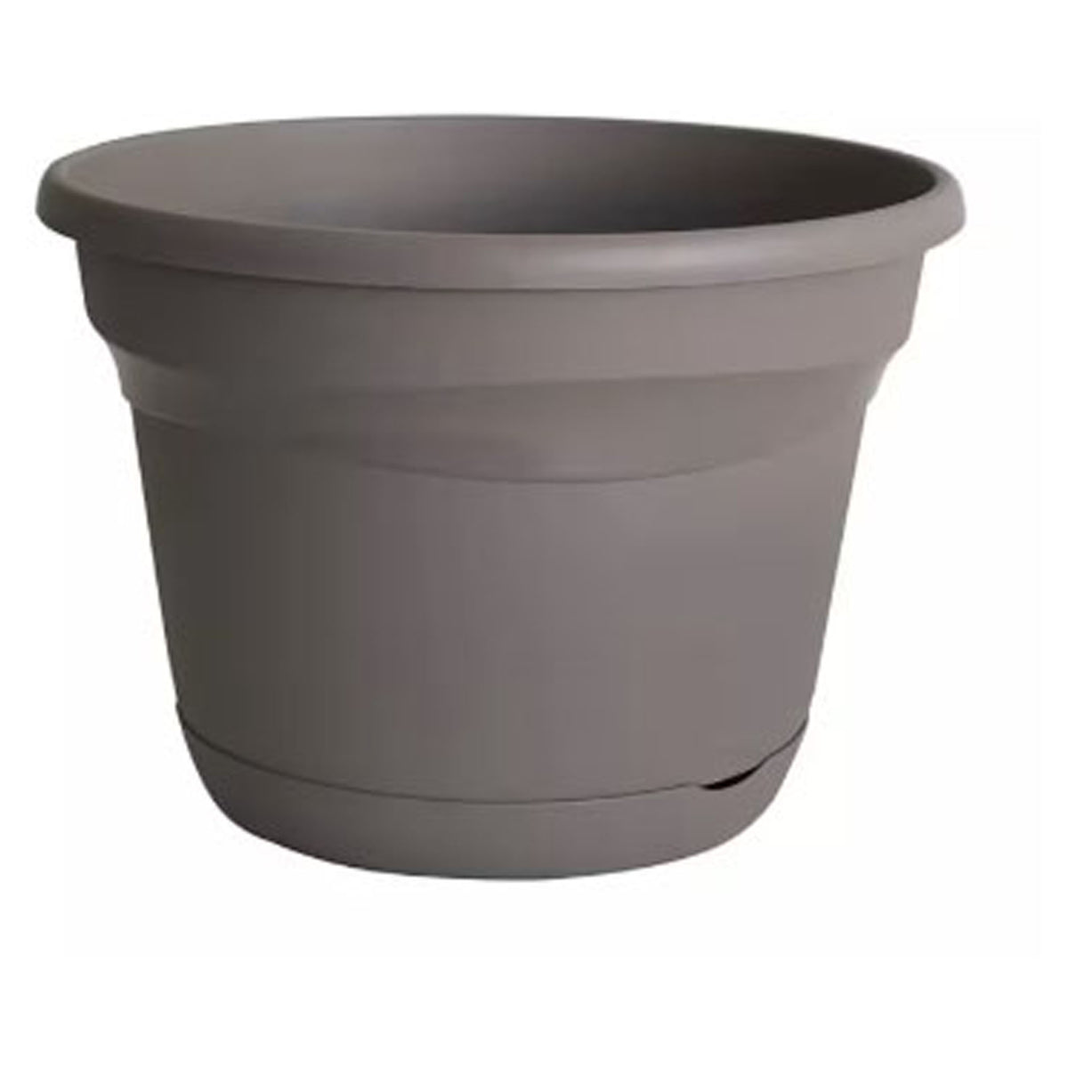 Pot à fleur, TEO, gris ardoise, 7''