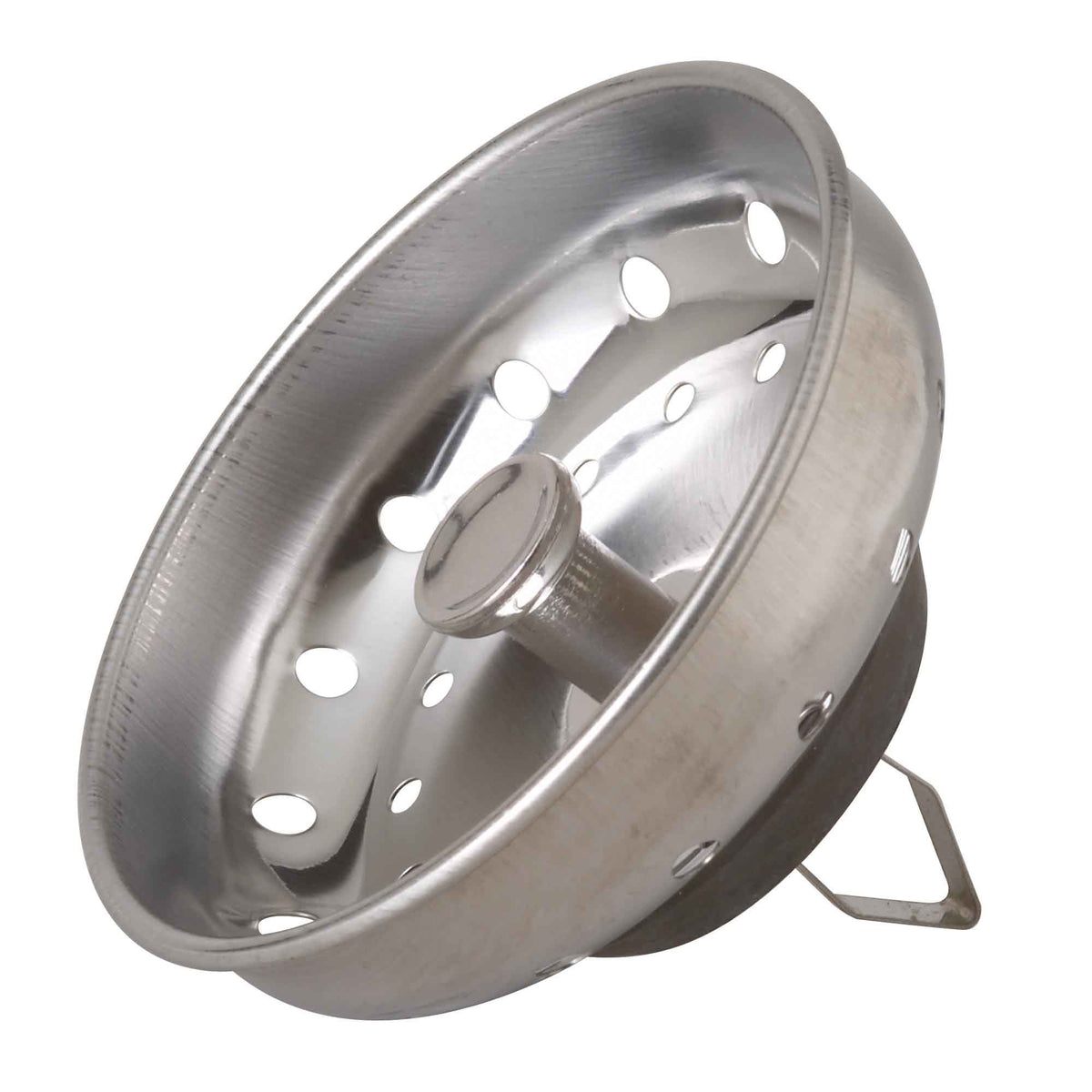 Panier-filtre pour crépine d&#39;évier de cuisine, chrome