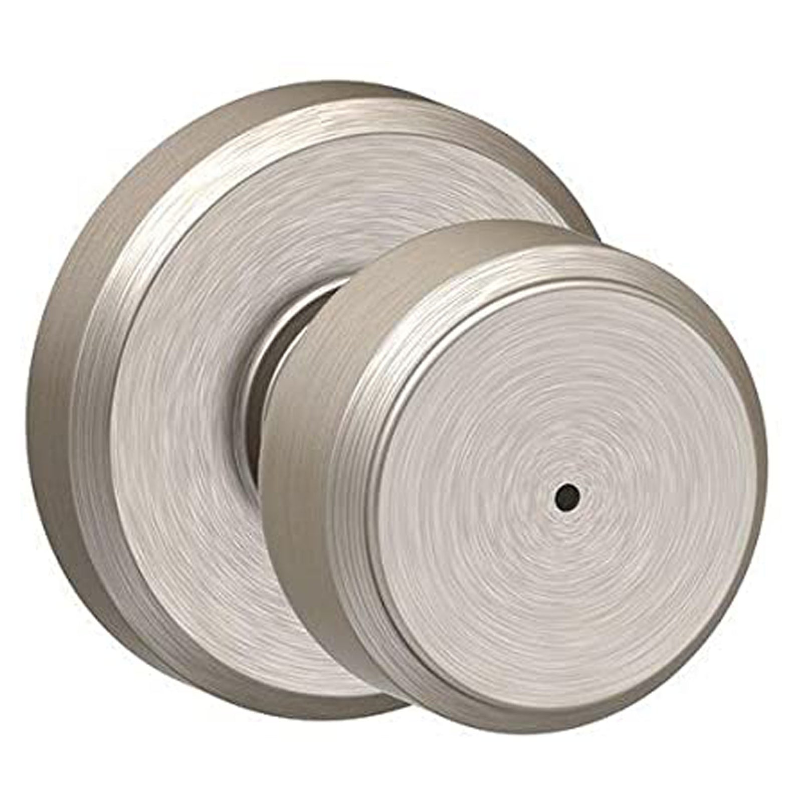 Bouton privée Bowery, nickel satiné