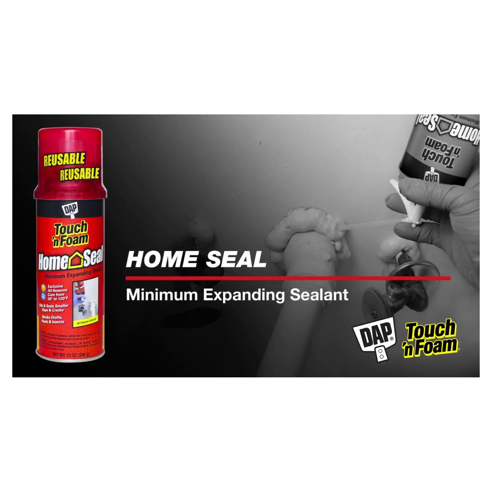 Mousse Home seal, minimum expension, 16 oz
