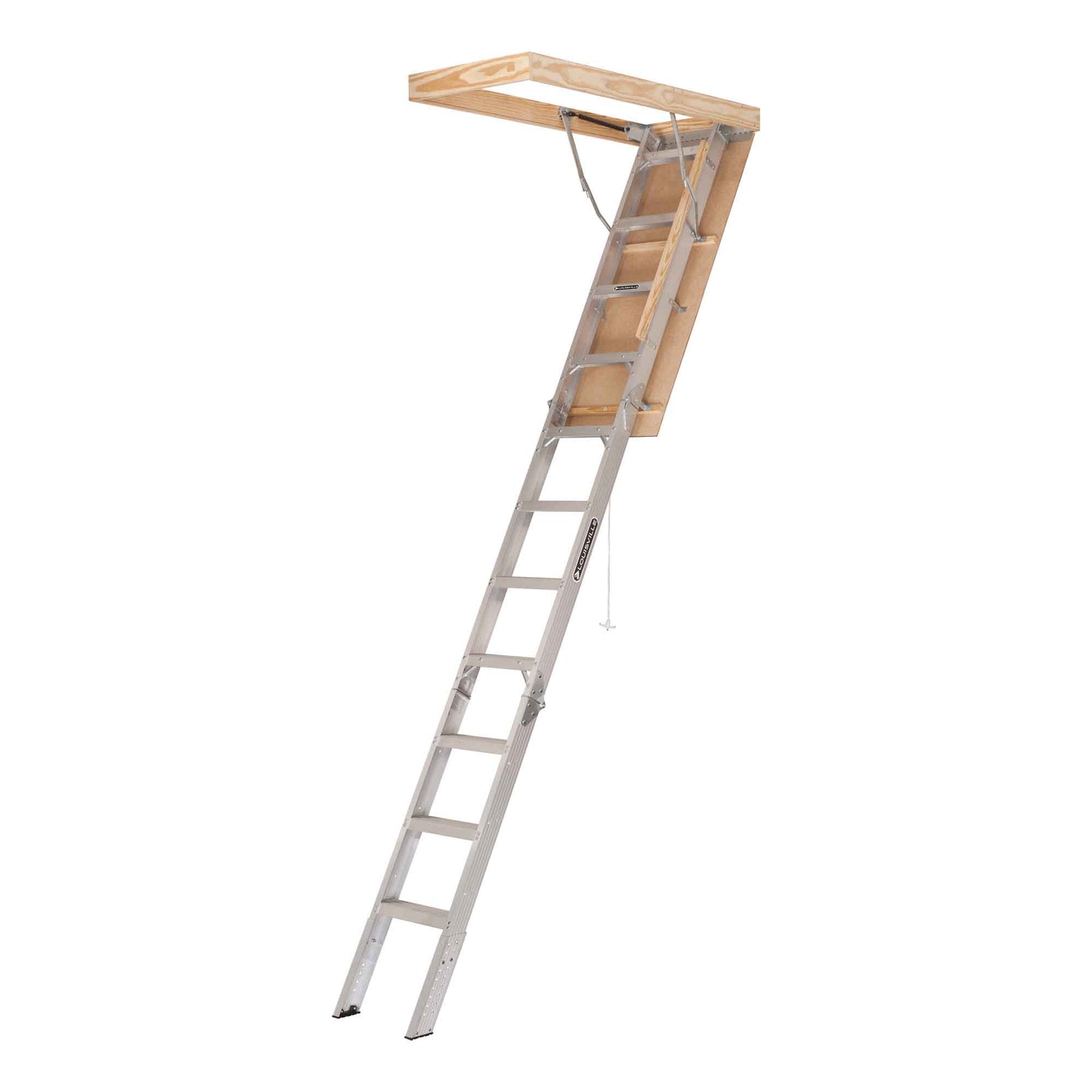 Échelle Elite de grenier escamotable en aluminium, 7'-8" à 10'-3" (375 lb)