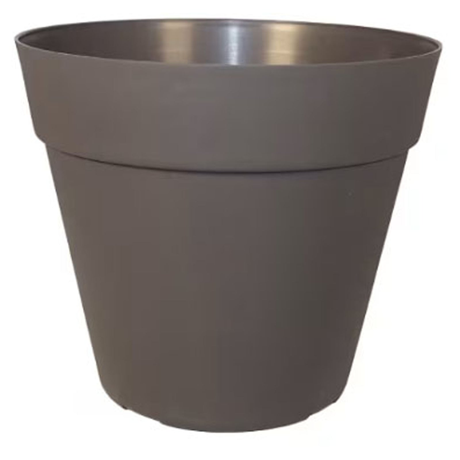Pot à fleurs, Jade, gris ardoise, 16''