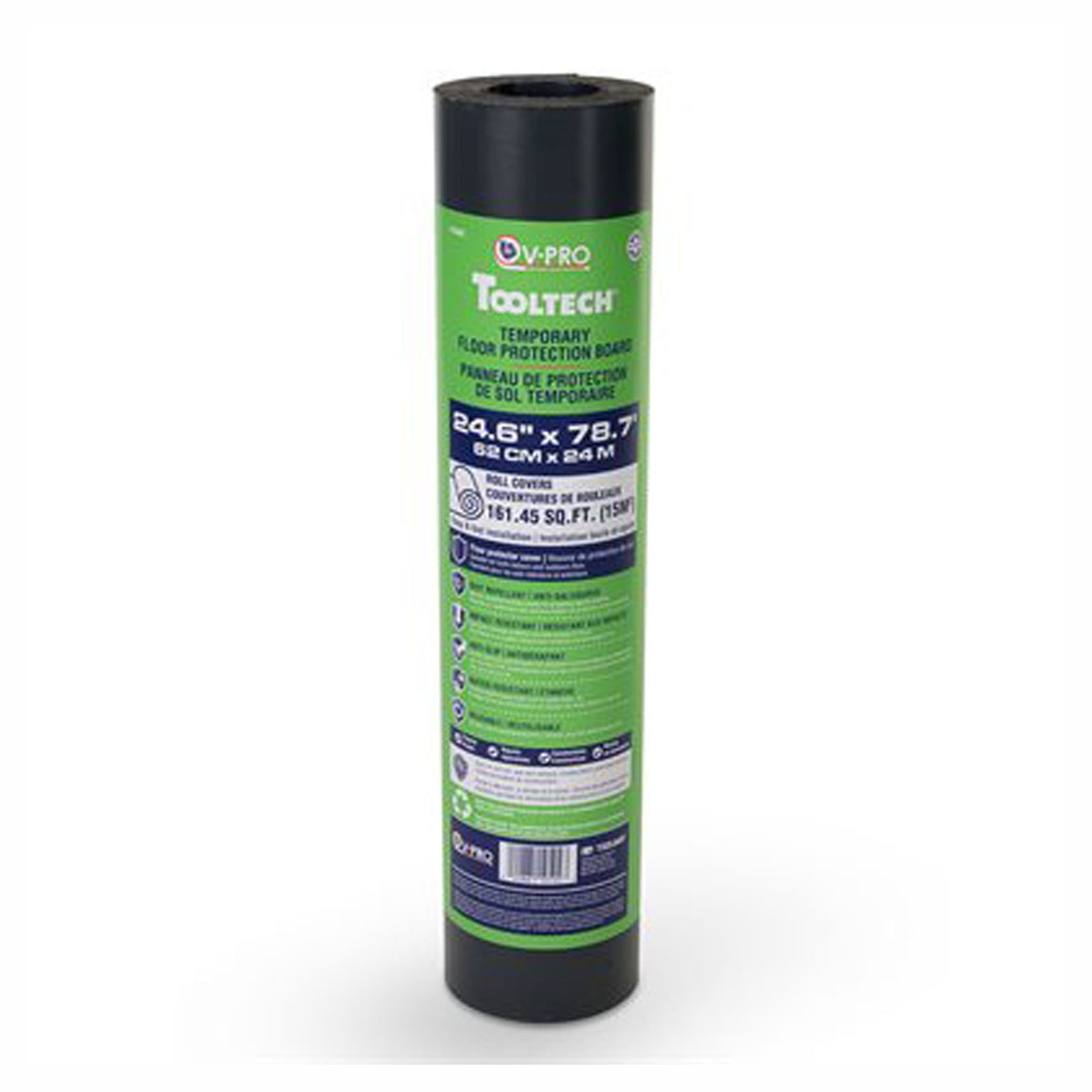 Protecteur de plancher temporaire, V-PRO, 24'' x 74'