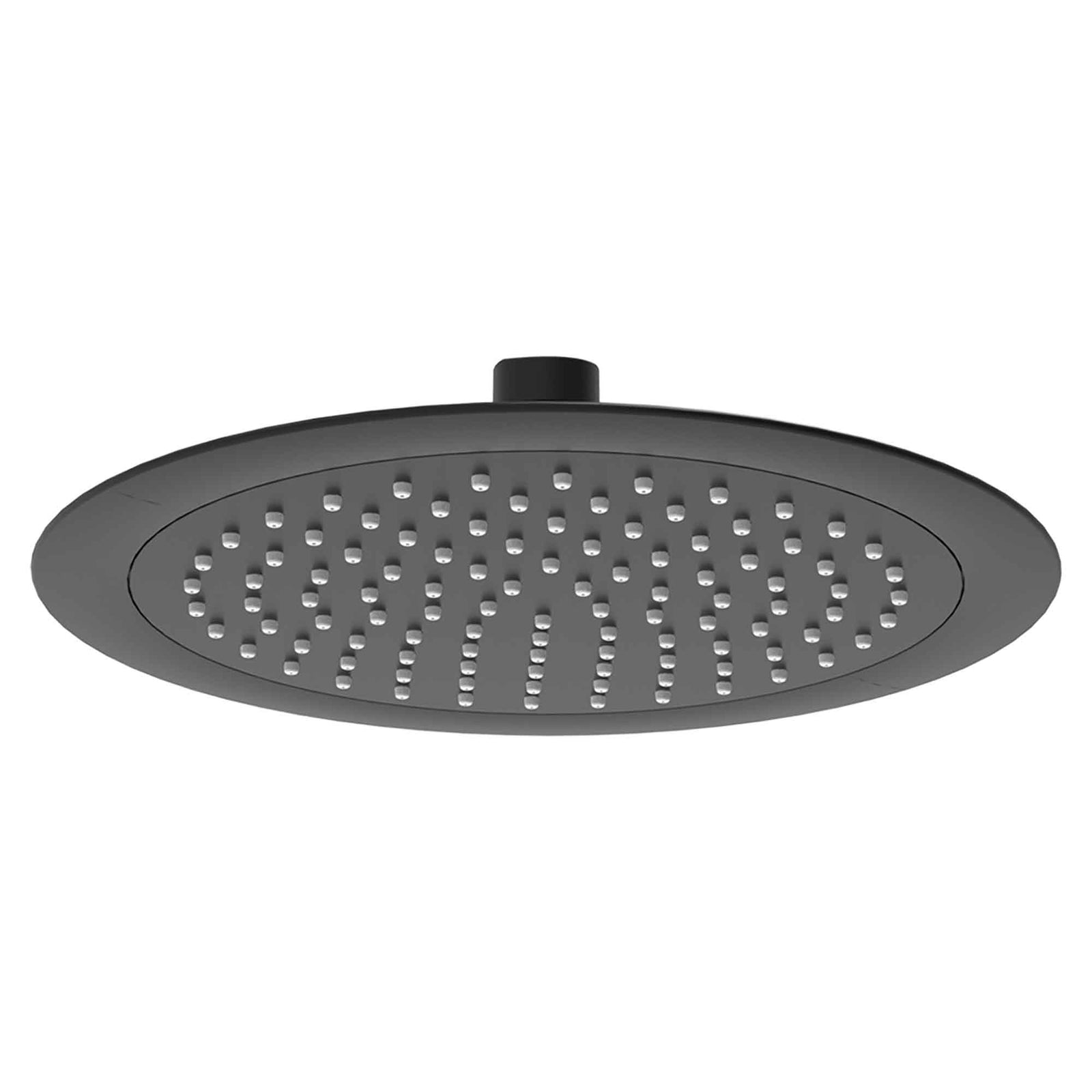 Pomme de douche ronde 12'', noir mat