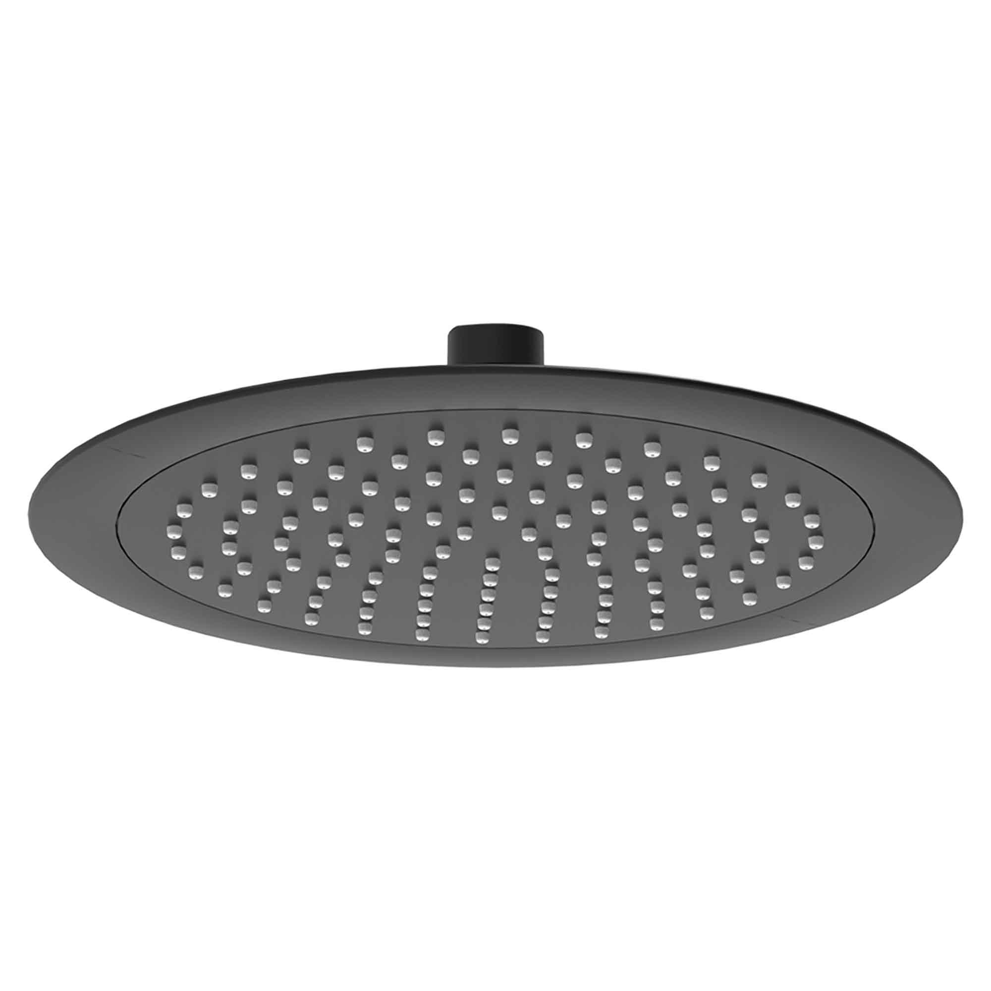Pomme de douche ronde 12'', noir mat
