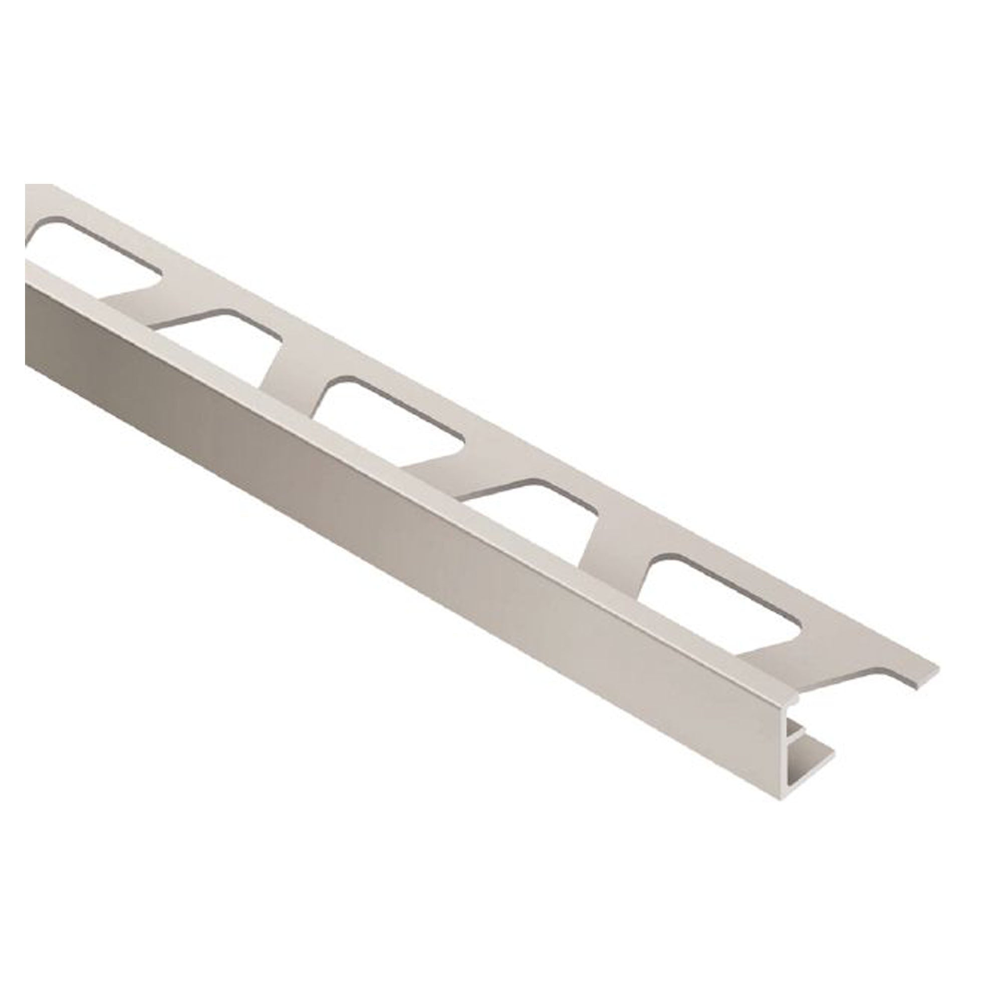 Moulure profilée de protection pour transition en pente 87° en nickel anodisé 1/2''