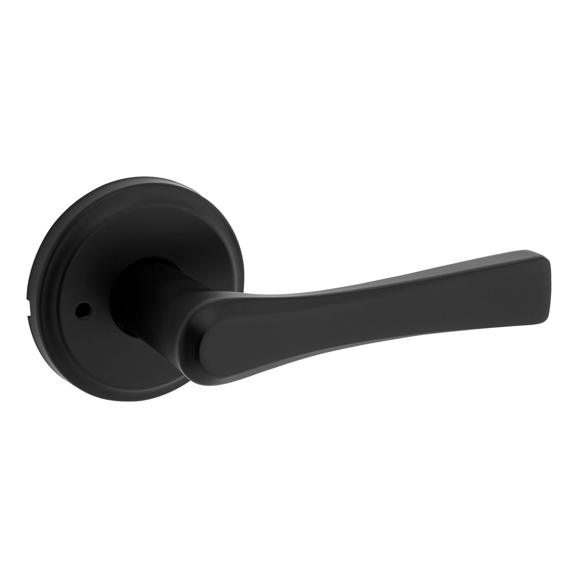 Levier privé Round Katella, noir mat