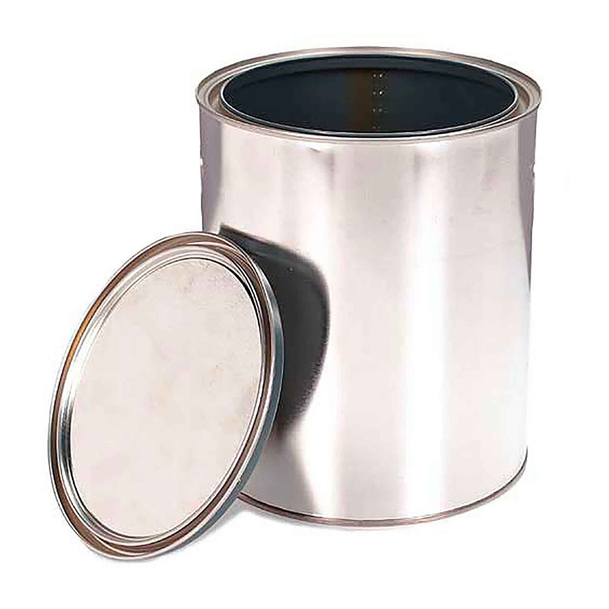 Contenant peinture vide avec couvercle, 946 ml