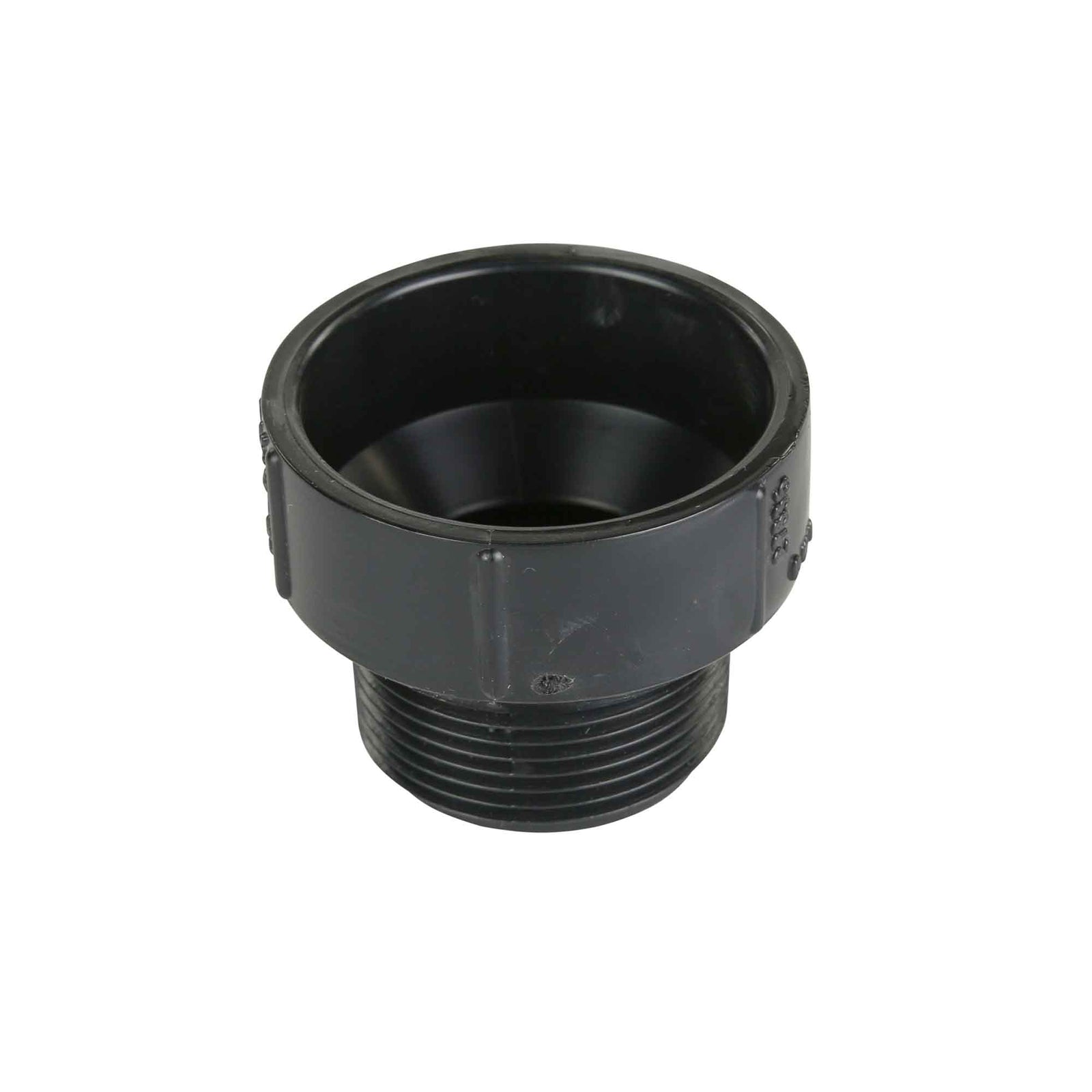 Adaptateur mâle ABS-DWV «femelle x mâle fileté», 1-1/2" x 1-1/4"  