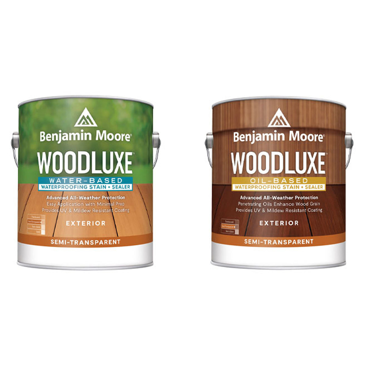 Teinture et scellant hydrofuge, Woodluxe, transparent, Naturel, 3,79 litres