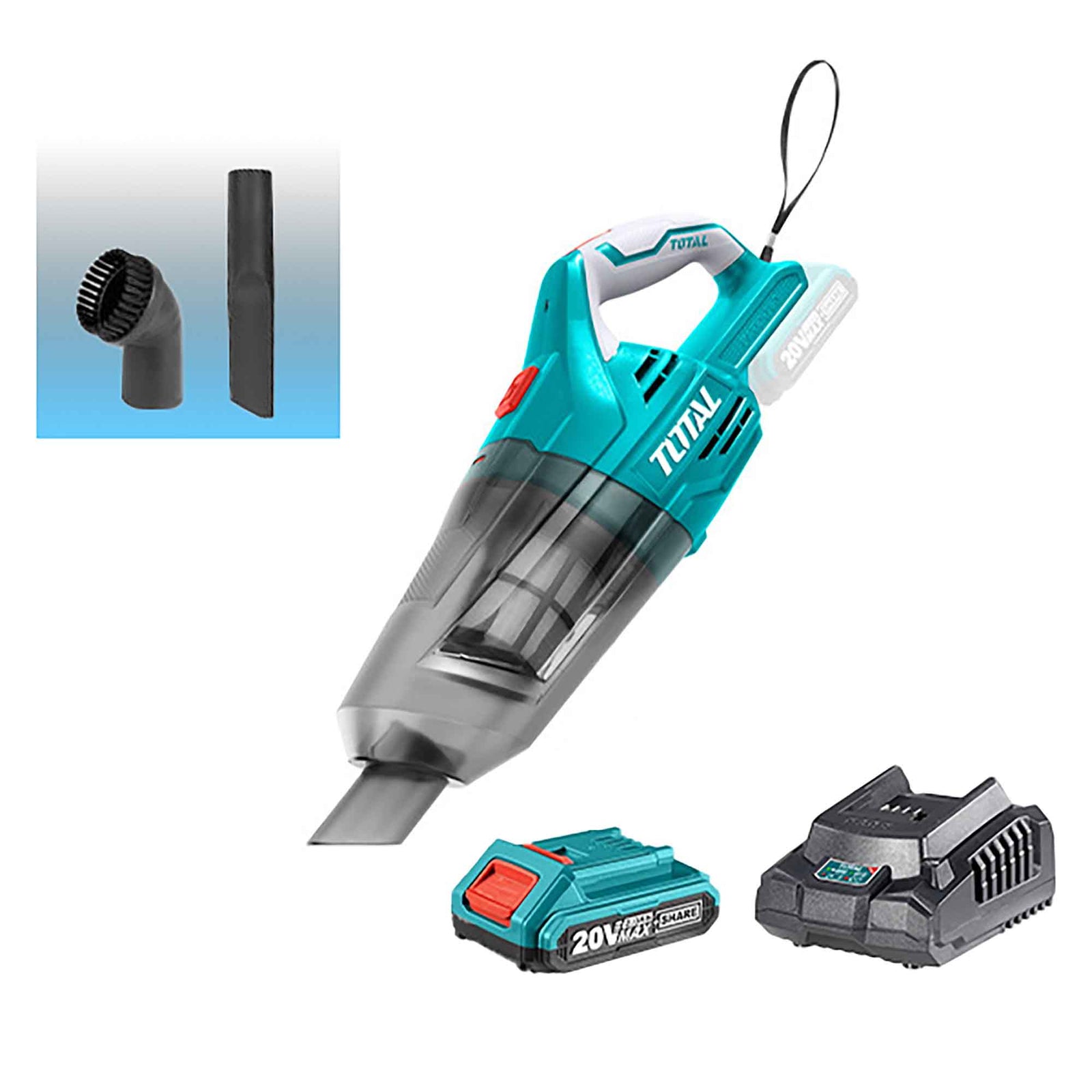 Aspirateur à main pour automobile, sans balais, 20 Volts