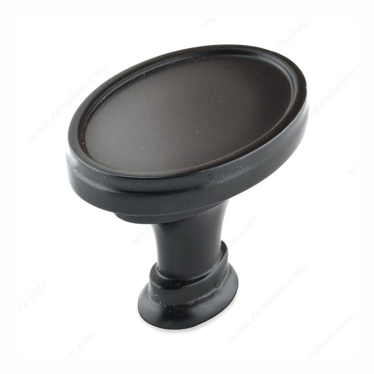 Bouton transitionnel, noir mat, 39 mm