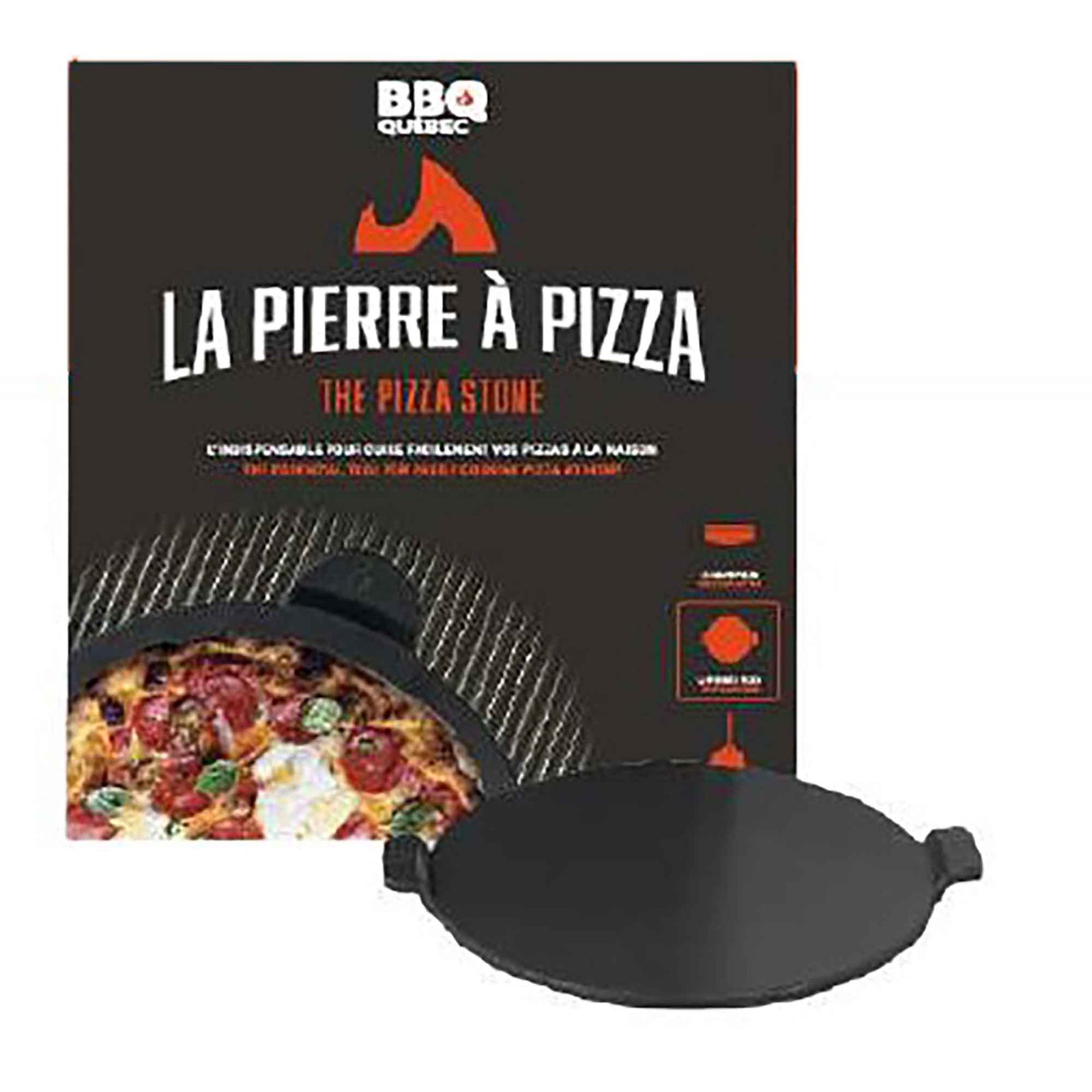 Plaque à pizza ronde BBQ Québec