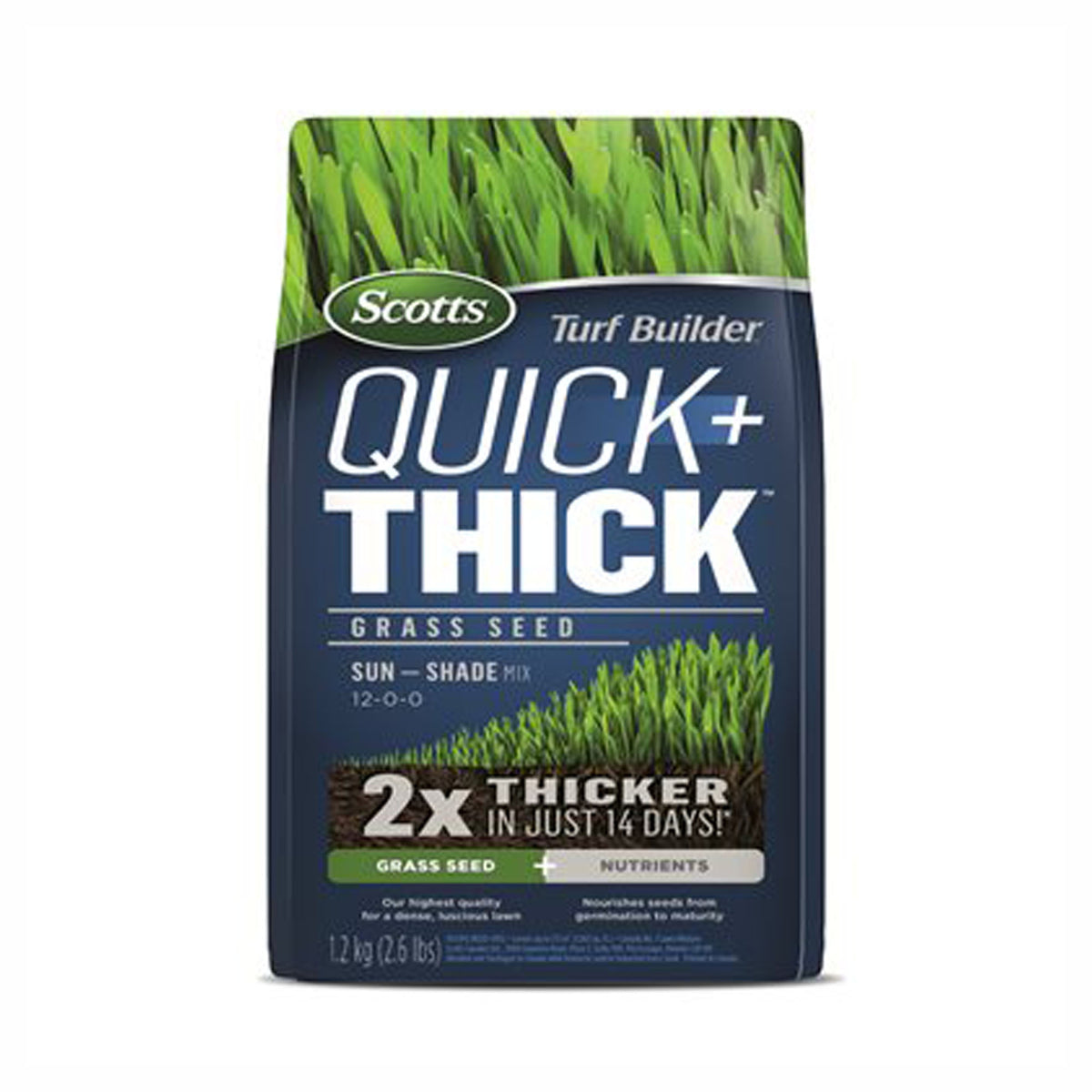 Semence à gazon, pré soleil, 1,2 kg