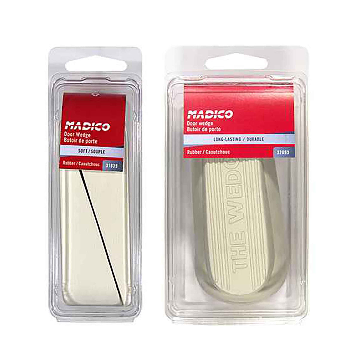 Butoir de porte, 1-7/8'' x 4-3/4'', beige