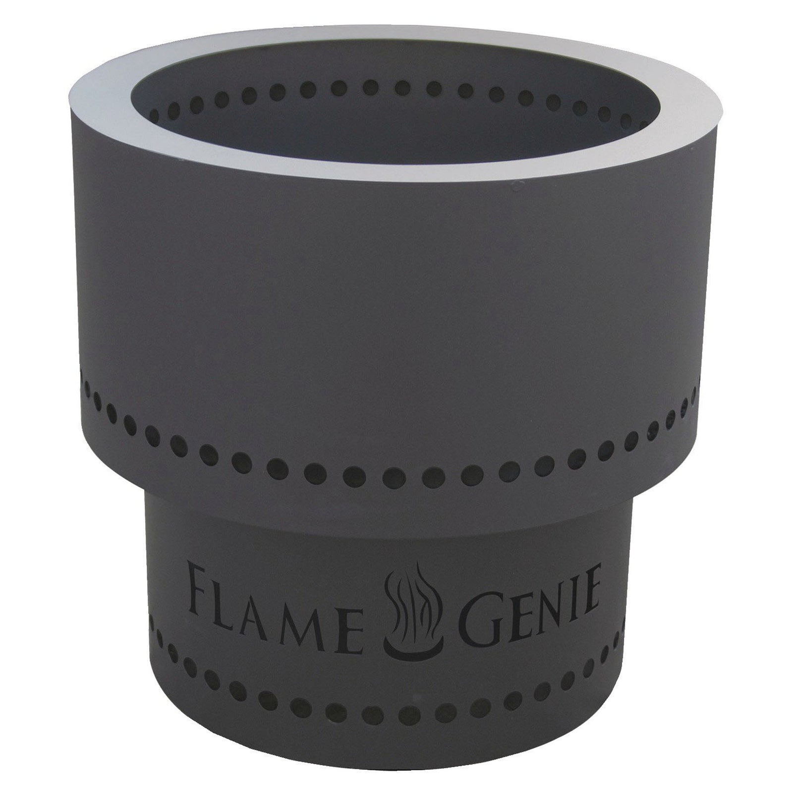 Foyer aux granules, extérieur, Flame Génie, noir, 19''