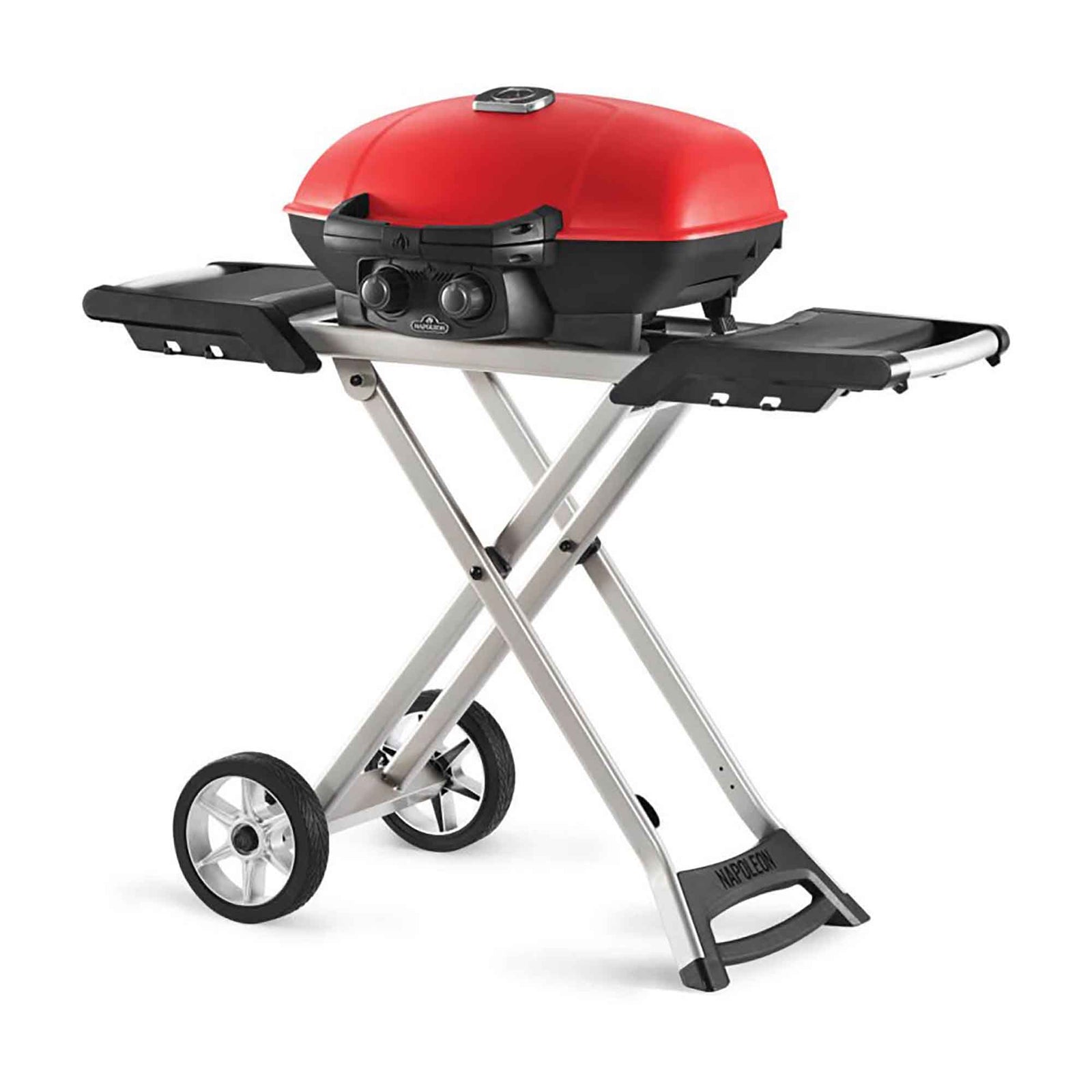 BBQ TravelQ 285X au propane avec chariot pliable et plaque de cuisson, 12 000 BTU