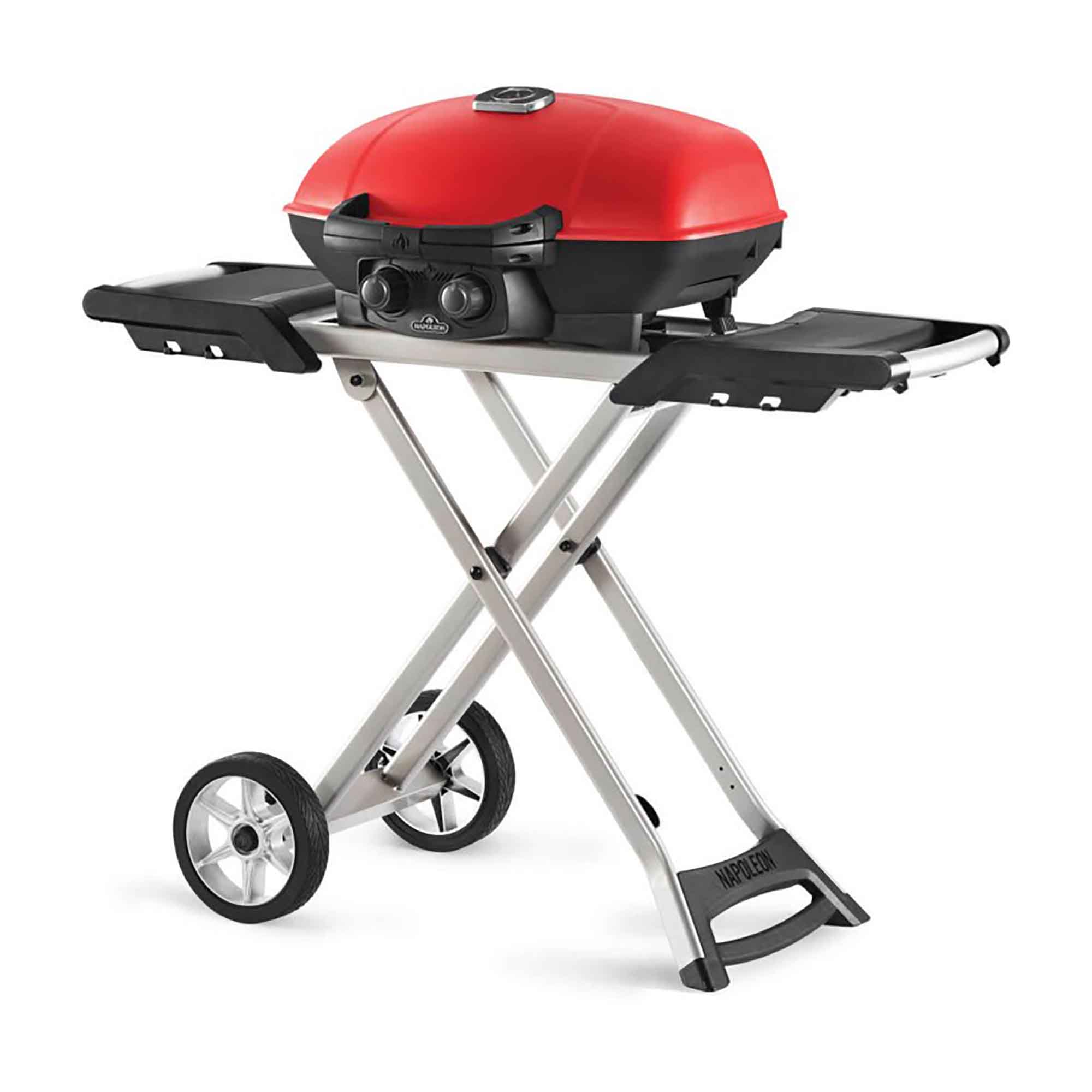 BBQ TravelQ 285X au propane avec chariot pliable et plaque de cuisson, 12 000 BTU