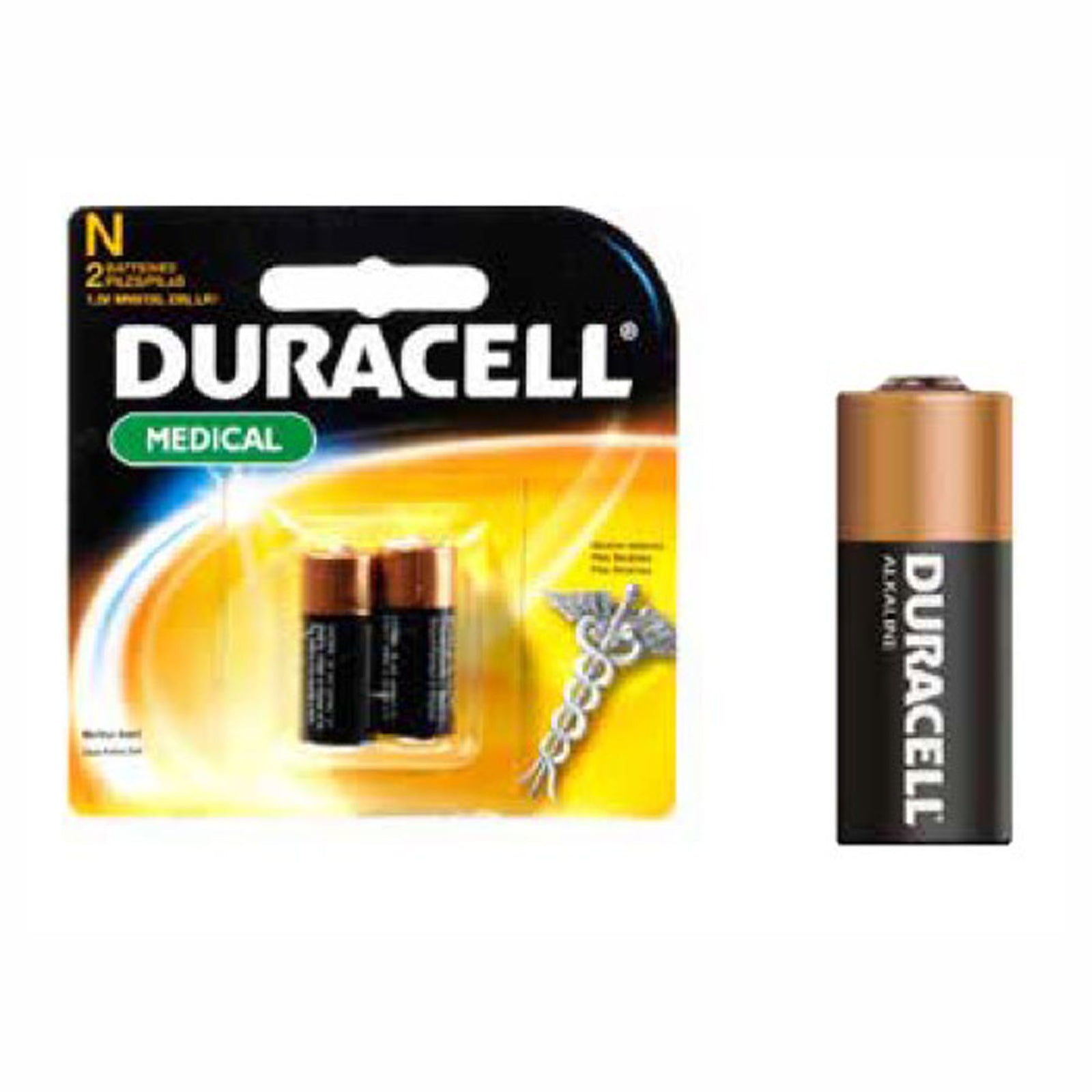 Pile Duracell N-size, appareil photo (emballage de 2)