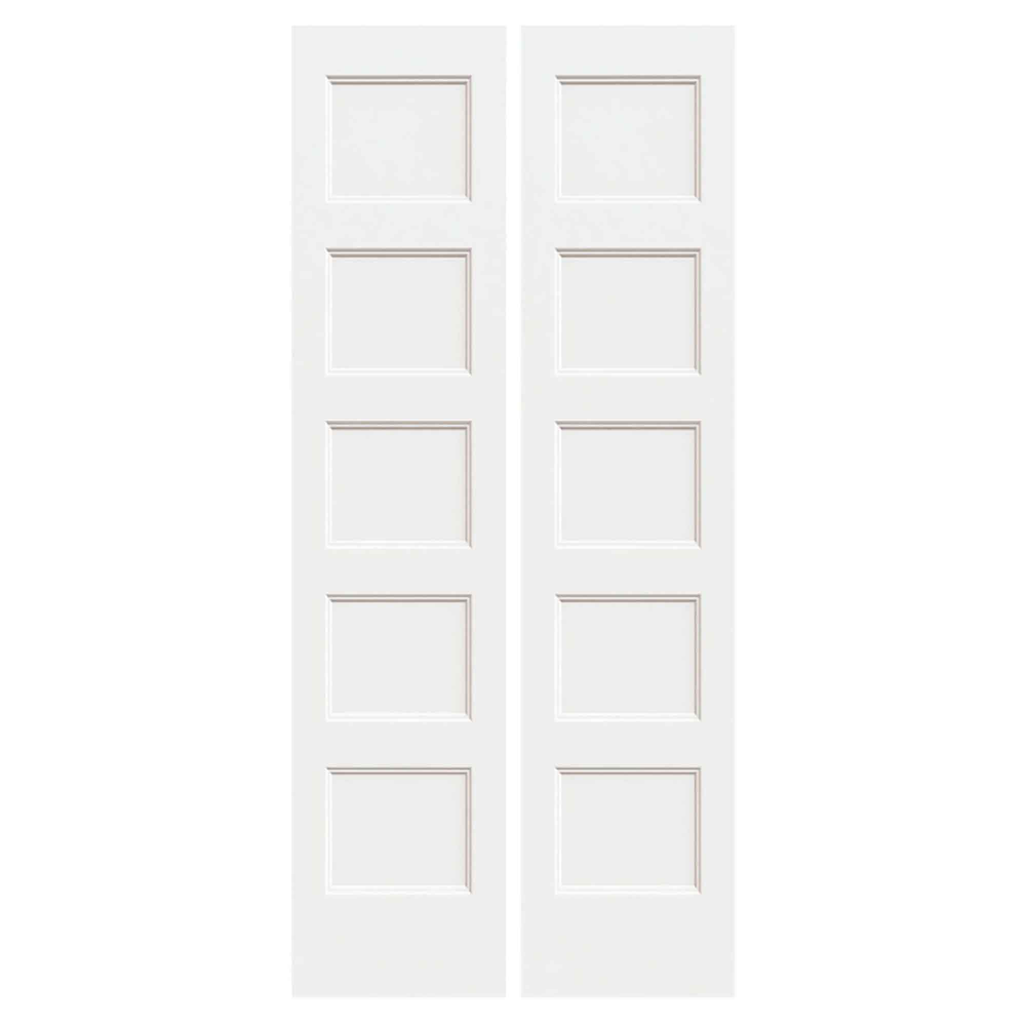 Porte intérieure pliante 5 panneaux Conmor, 30''