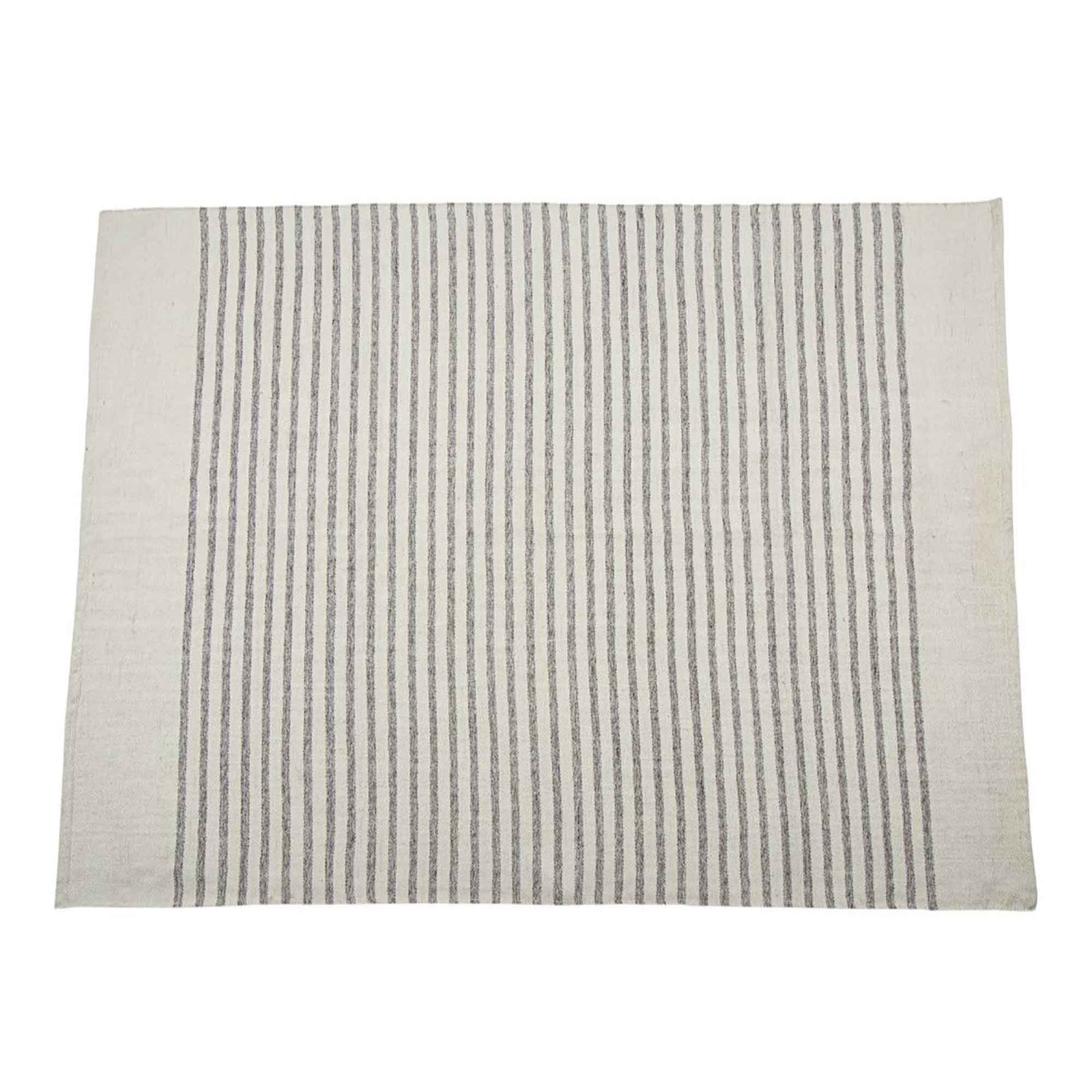 Tapis à rayures Element, 5' x 7' (gris)