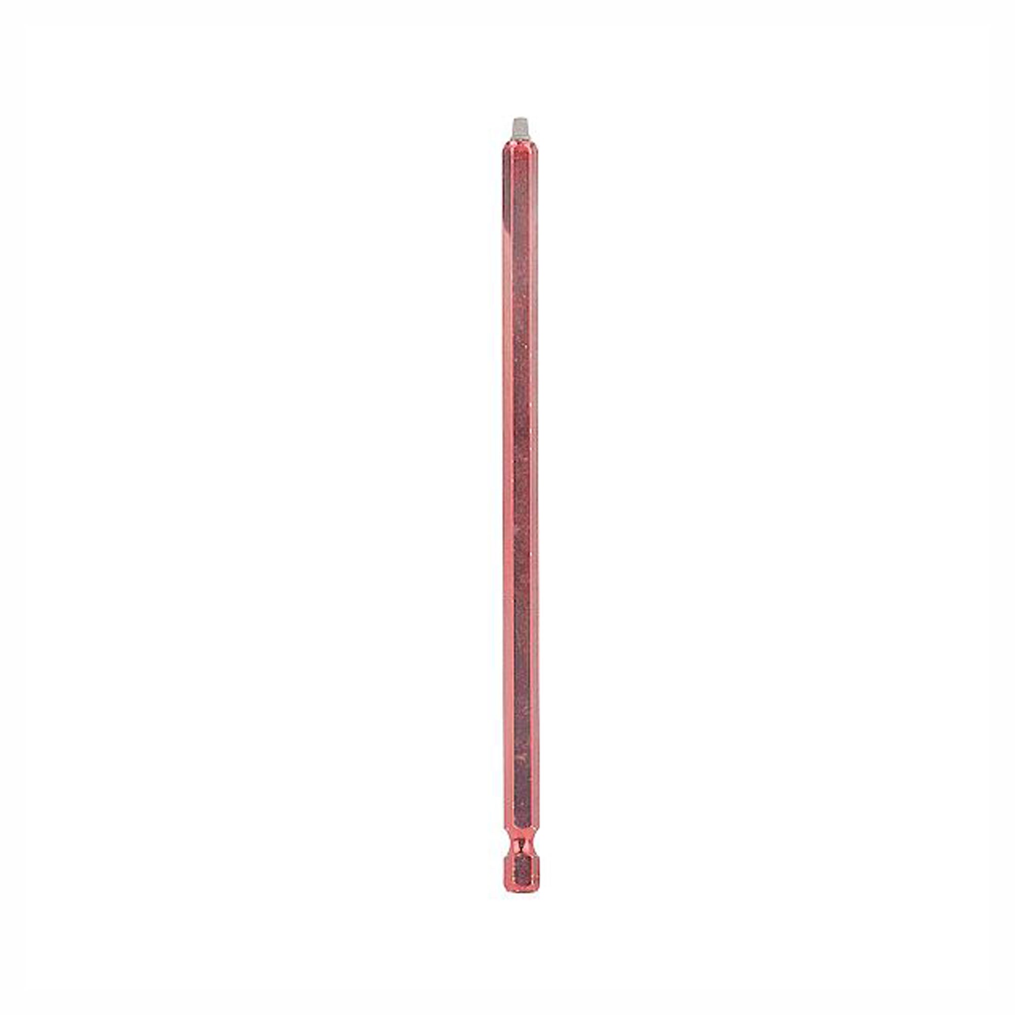 Embout pour visseuse, 6'', rouge, carré #2