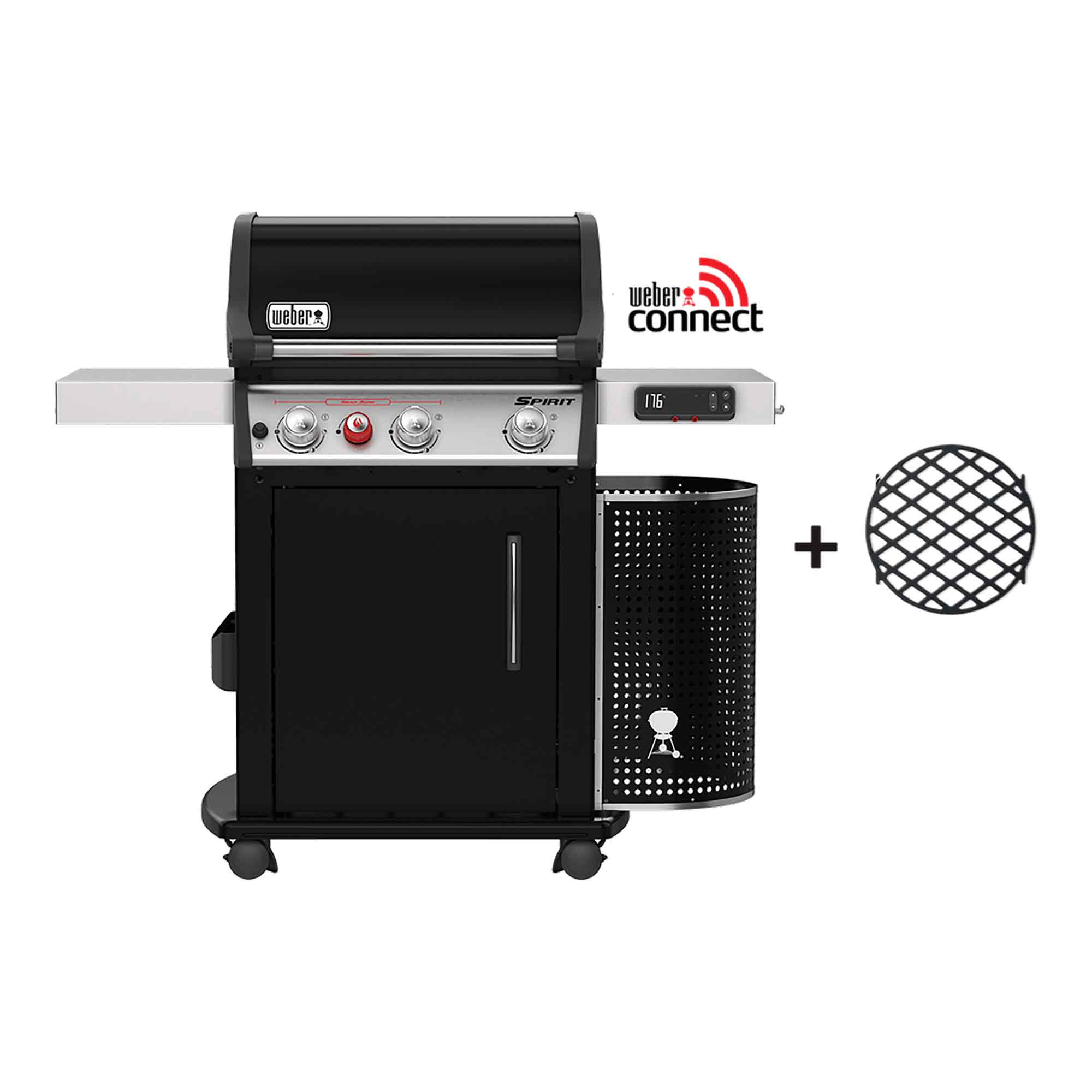 Barbecue au propane Spirit Ex-325 smart, noir