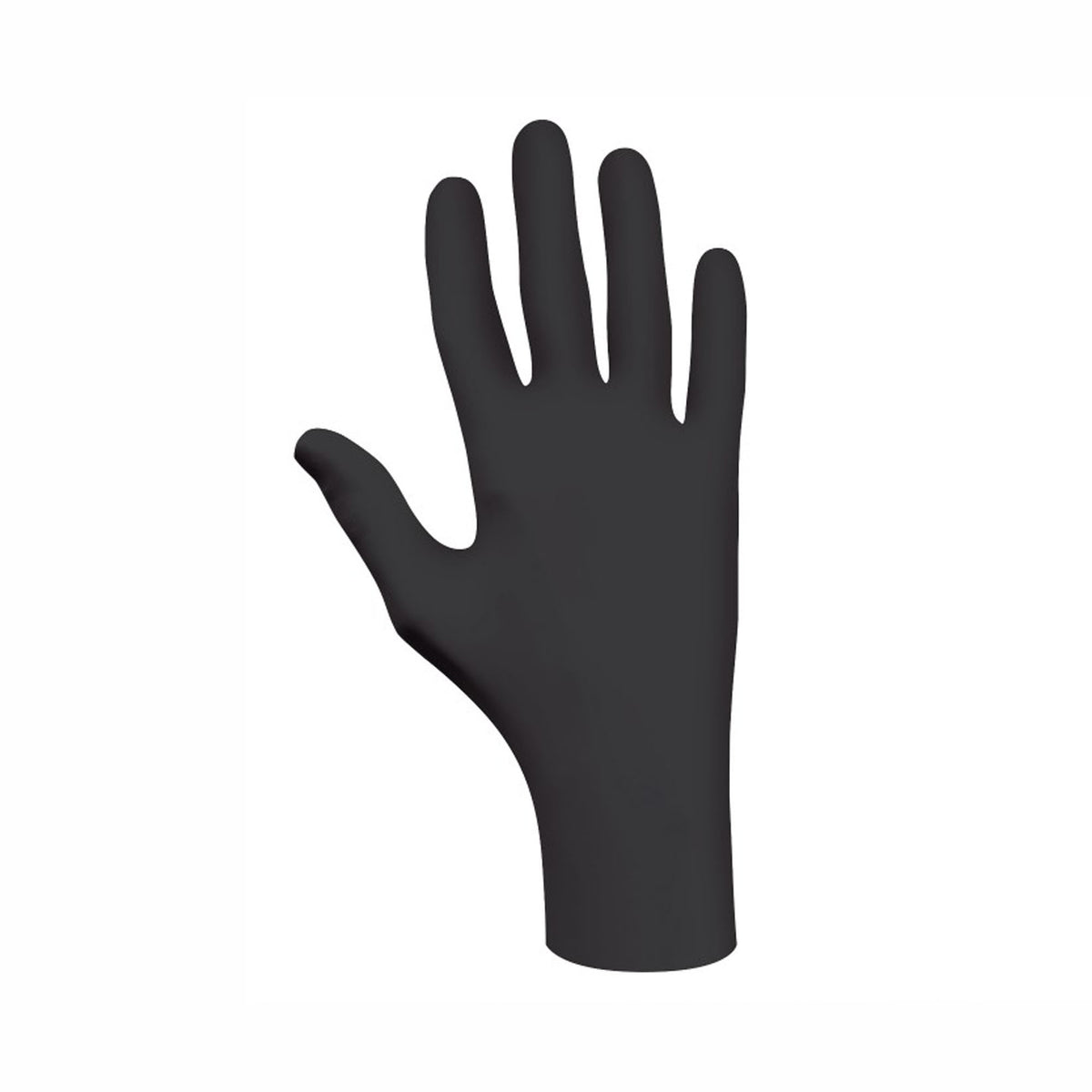 Gant de nitrile, biodégradable, noir, moyen (emballage de 100)