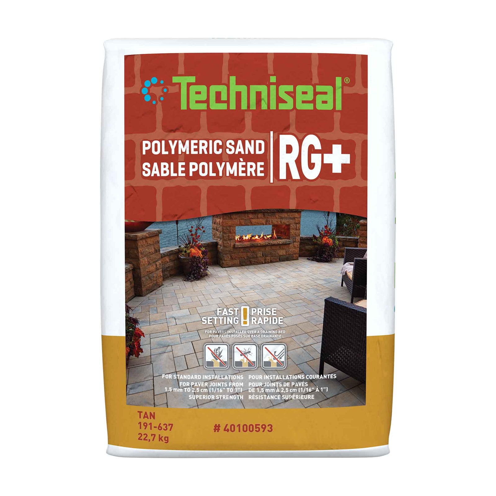 Sable polymère RG+ tan, 22,7 kg