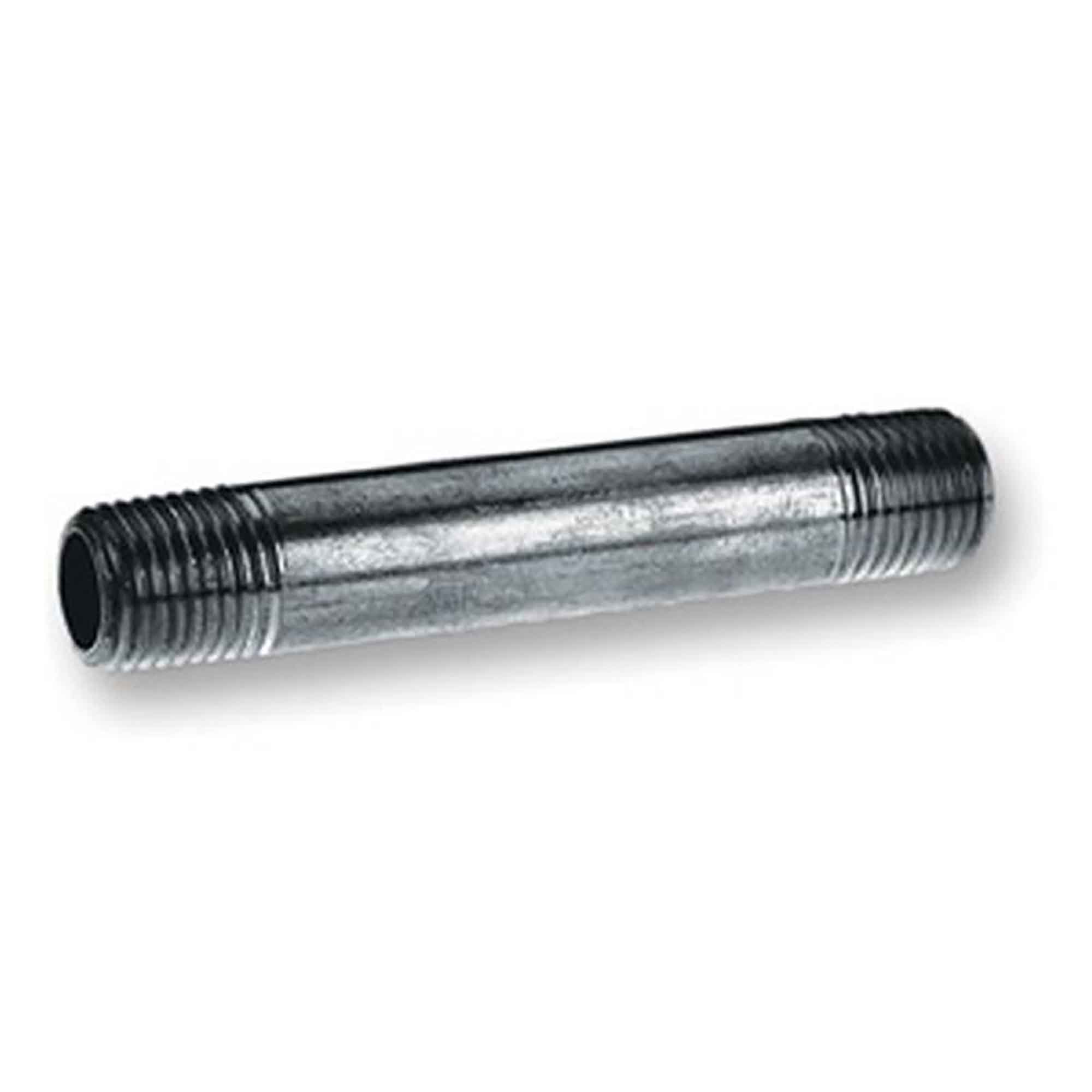 Mamelon en acier galvanisé, 1/2" x 3-1/2"