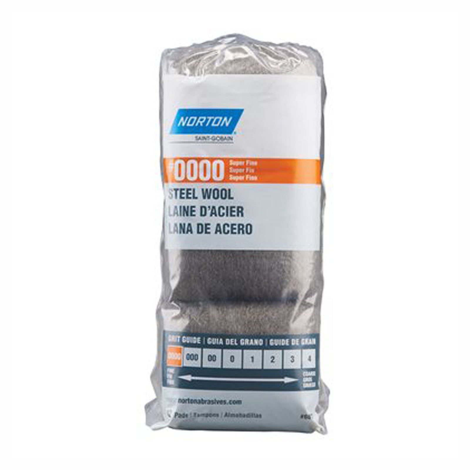 Laine d'acier en rouleau, fin, 0000 (emballages de 12)