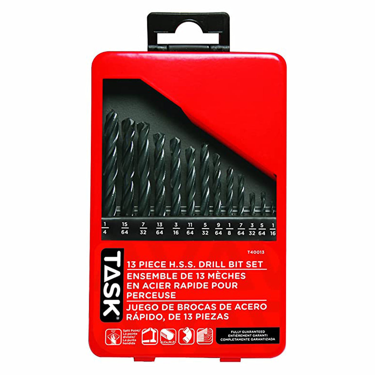 Ensemble de 13 mèches rapides pour l'acier