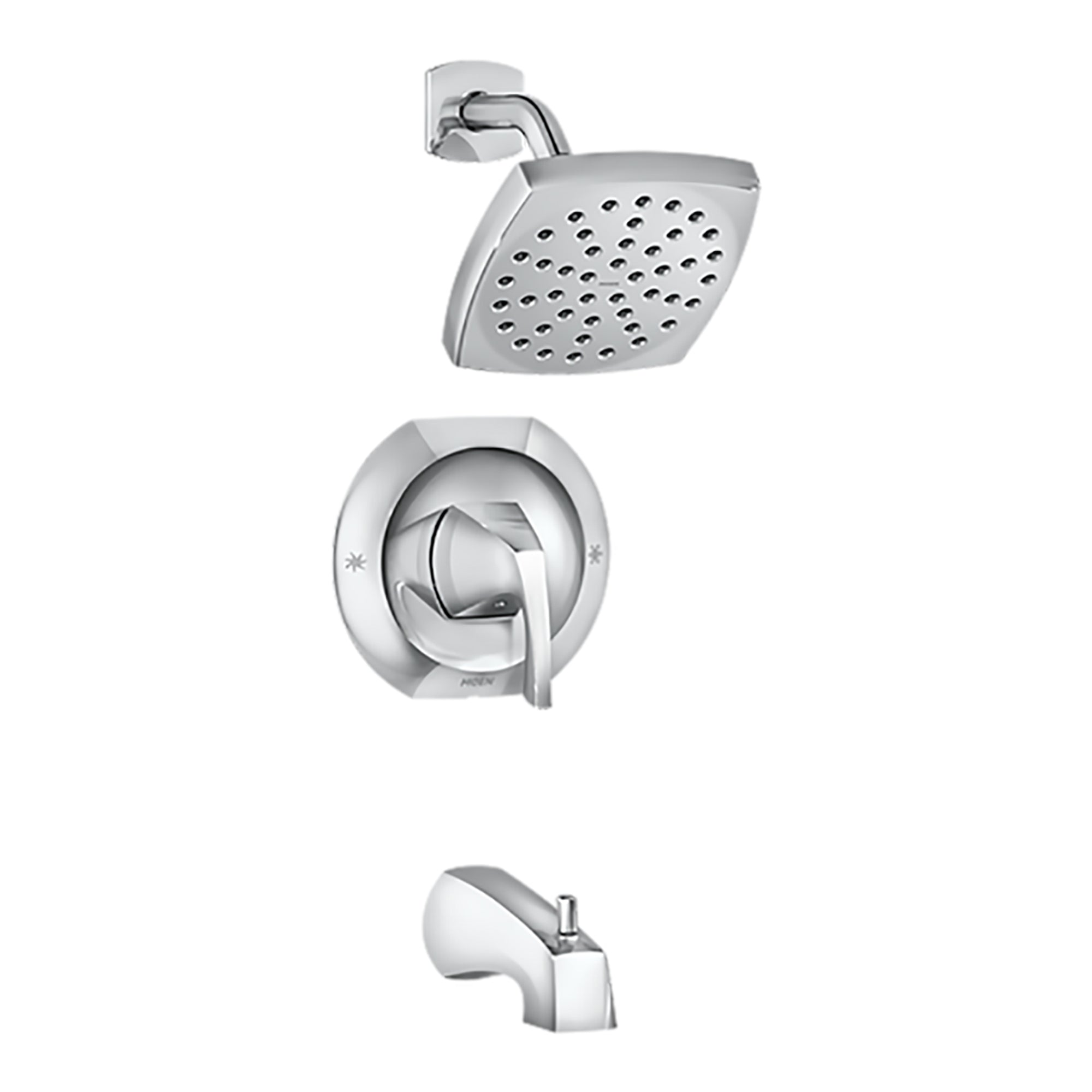 Robinet pour douche et baignoire Lindor Posi-Temp, chrome