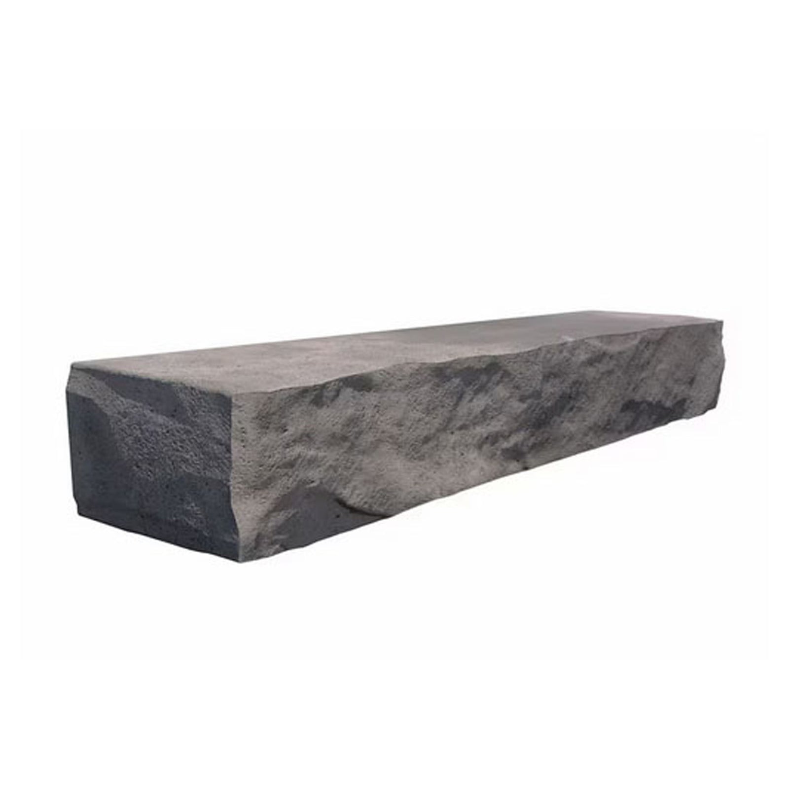 Muret Armada, gris charbon, 4'' x 6'' x 24''