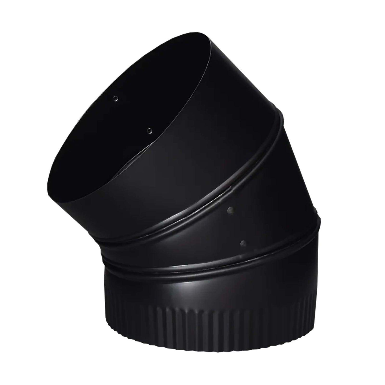 Coude de poêle ajustable de 45°, 7''