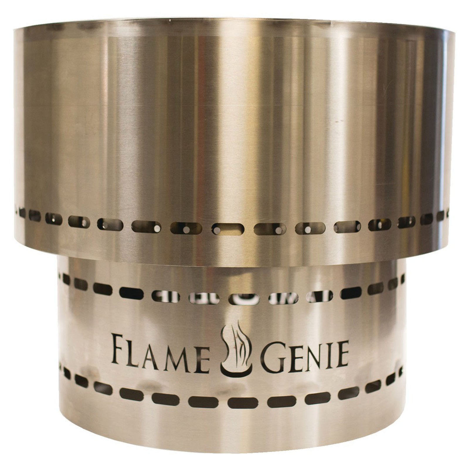 Foyer aux granules, extérieur, Flame Génie, acier inoxidable, 13-1/2''
