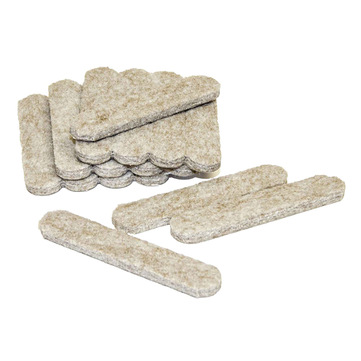 Feltac économique en bande, 1/2'', beige (emballage de 16)