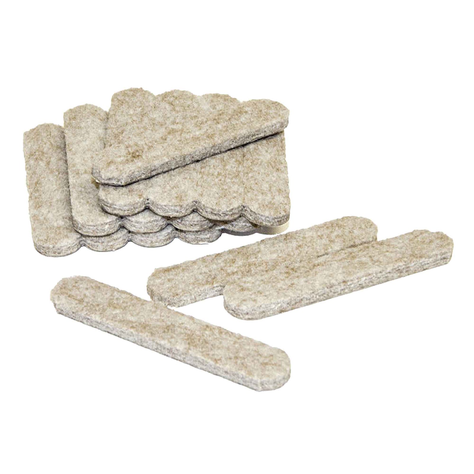 Feltac économique en bande, 1/2'', beige (emballage de 16)