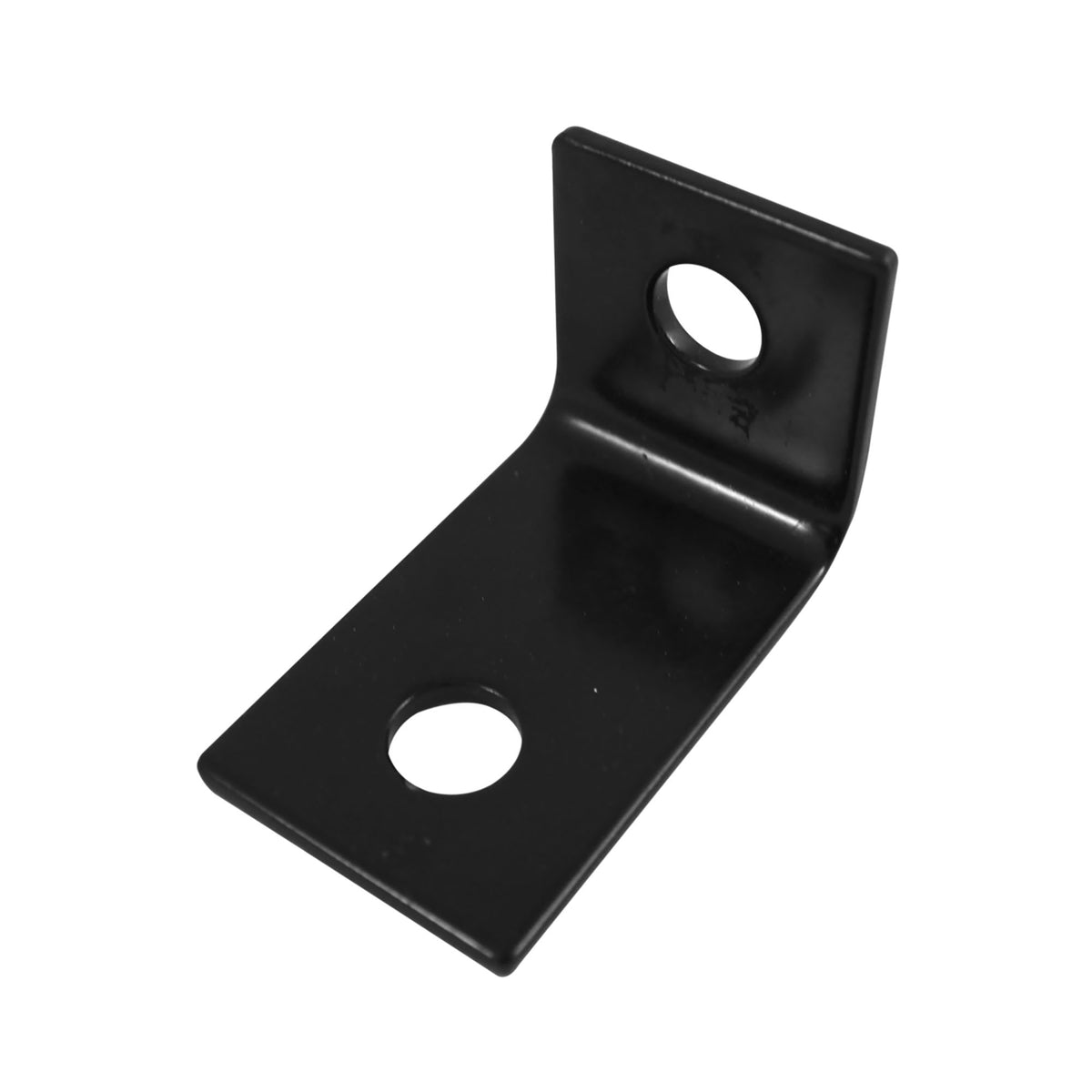 Équerre noire à pied décalé, 2-1/2&#39;&#39; x 1-1/2&#39;&#39; x 1-1/2&#39;&#39;