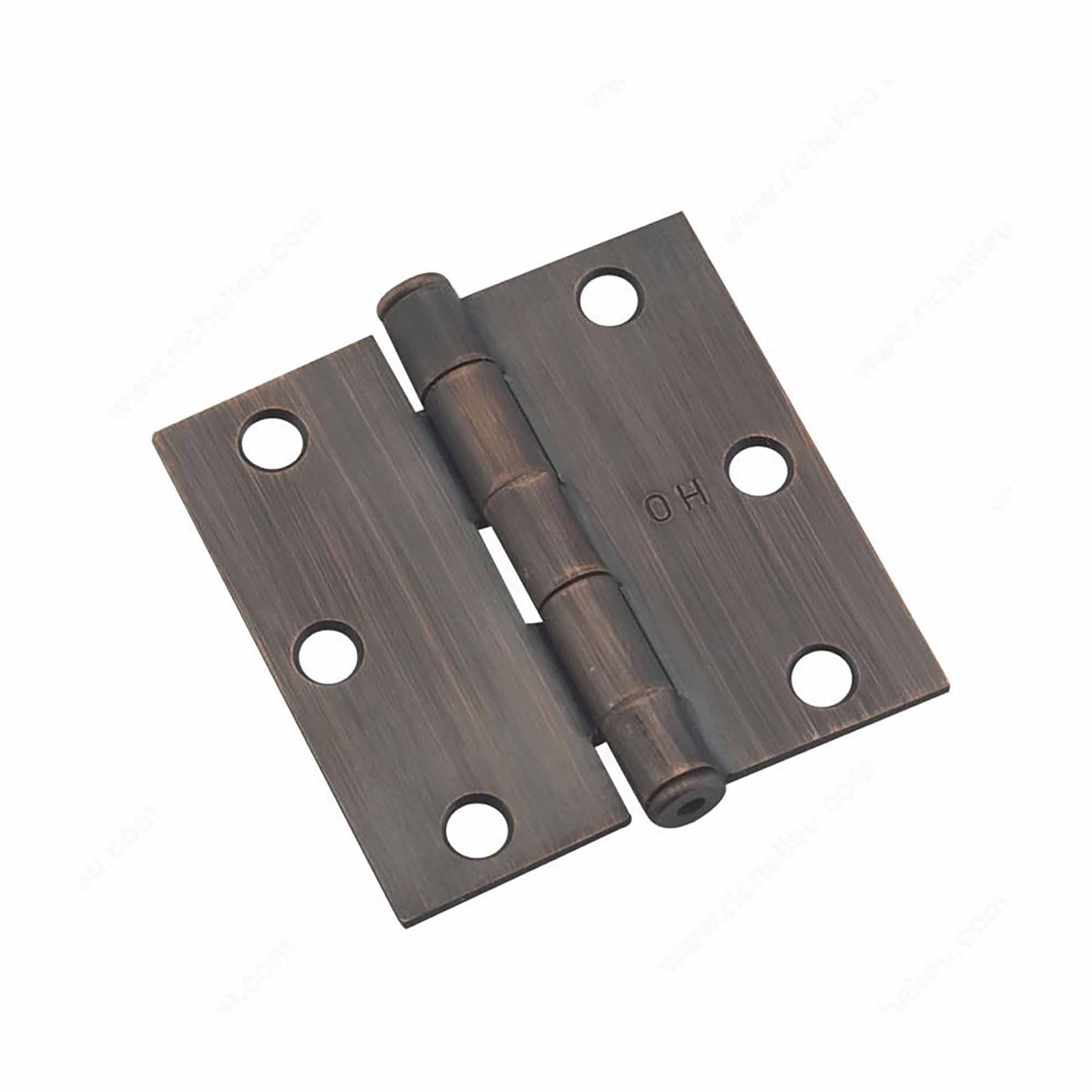 Penture à mortaiser bronze huilé de 3'', boite de 2 unités