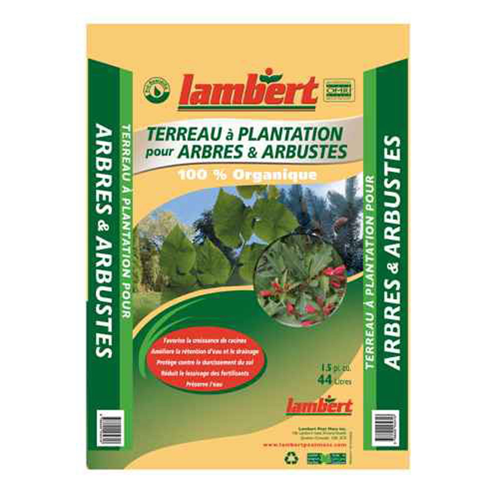 Terreur à plantation pour arbres et arbustes, 44 litres