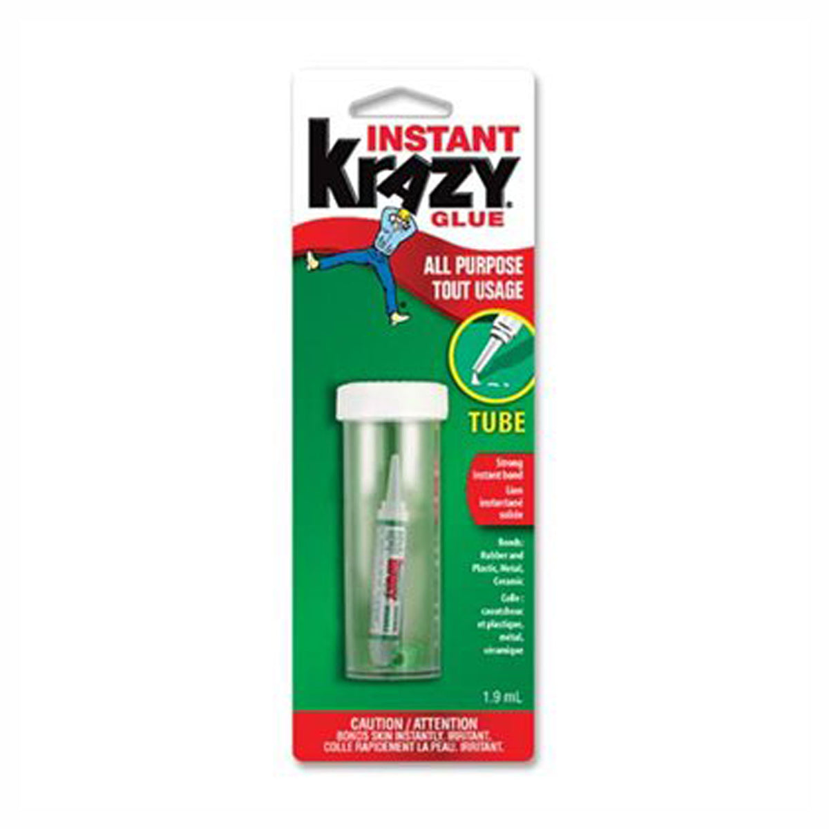 Colle Krazy glue, original, 2 ml